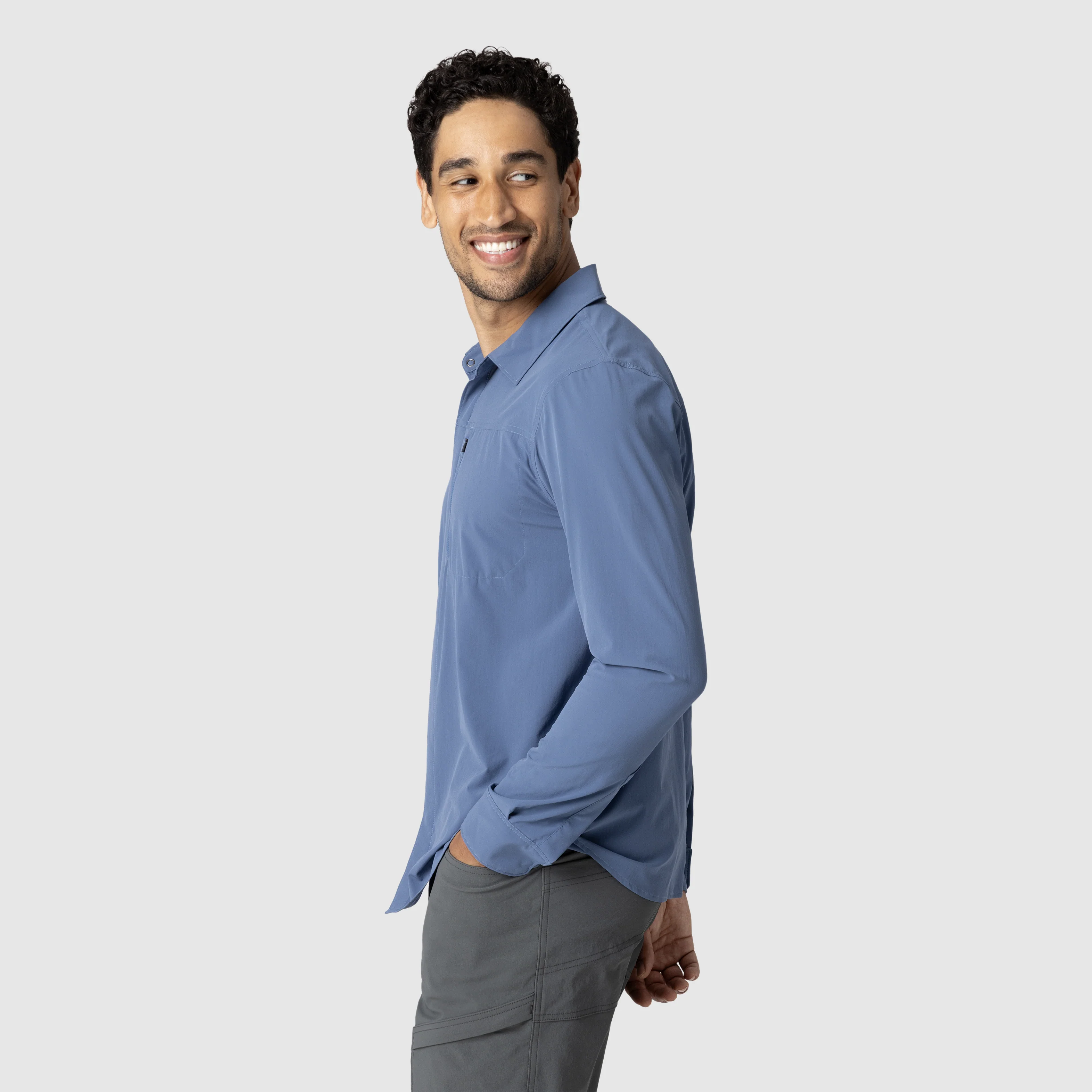Men's Astroman Long Sleeve Sun Shirt - Image 25