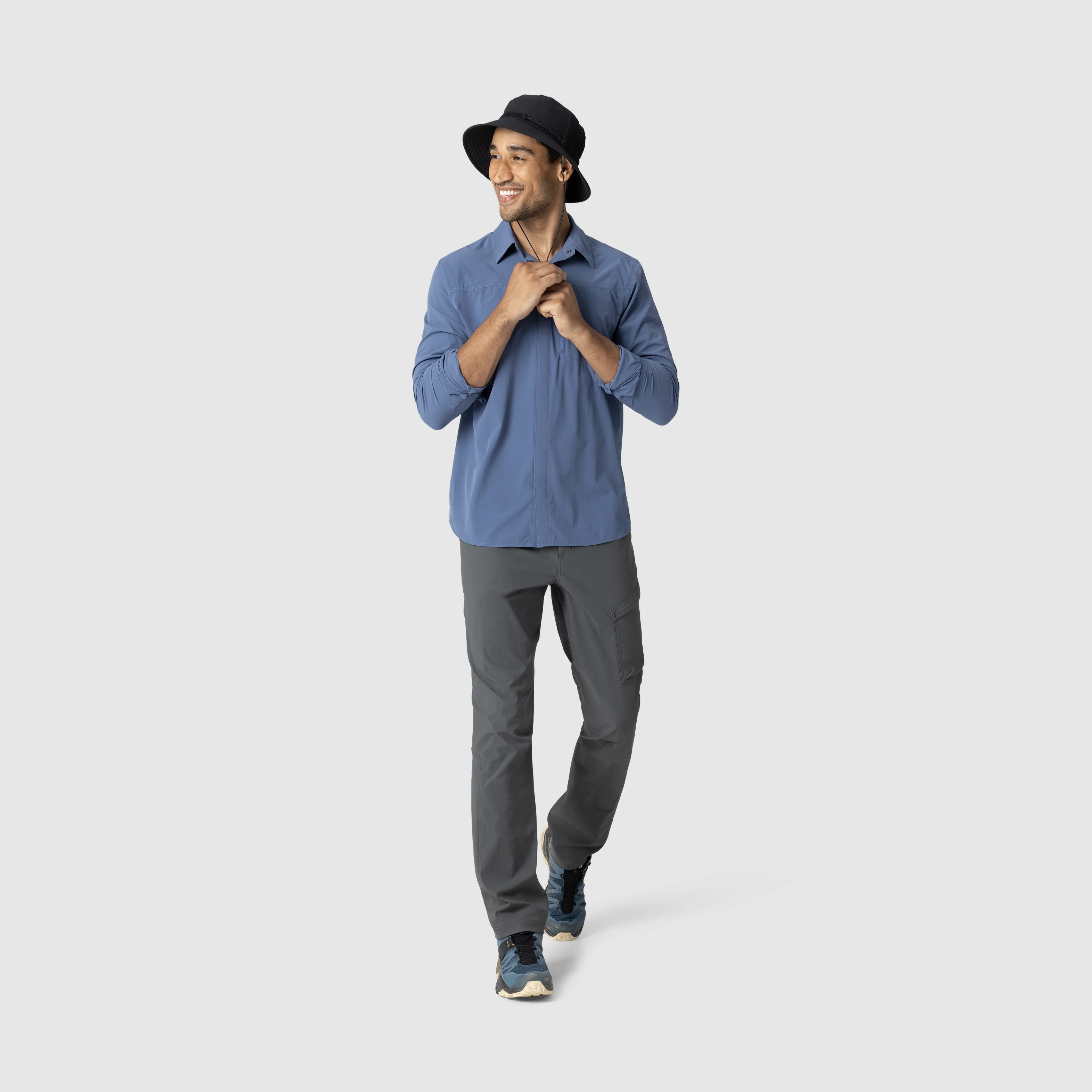 Men's Astroman Long Sleeve Sun Shirt - Image 27