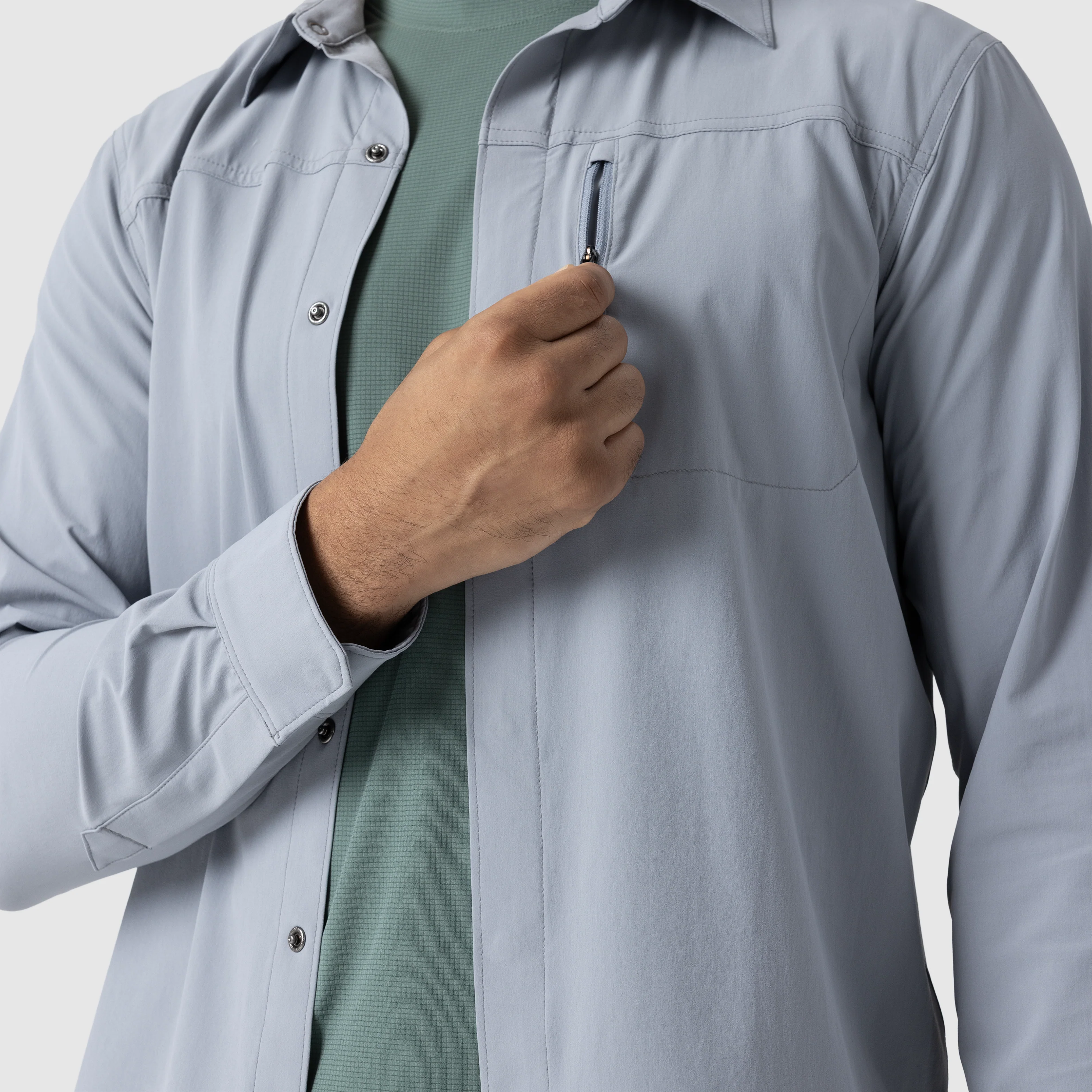 Men's Astroman Long Sleeve Sun Shirt - Image 34