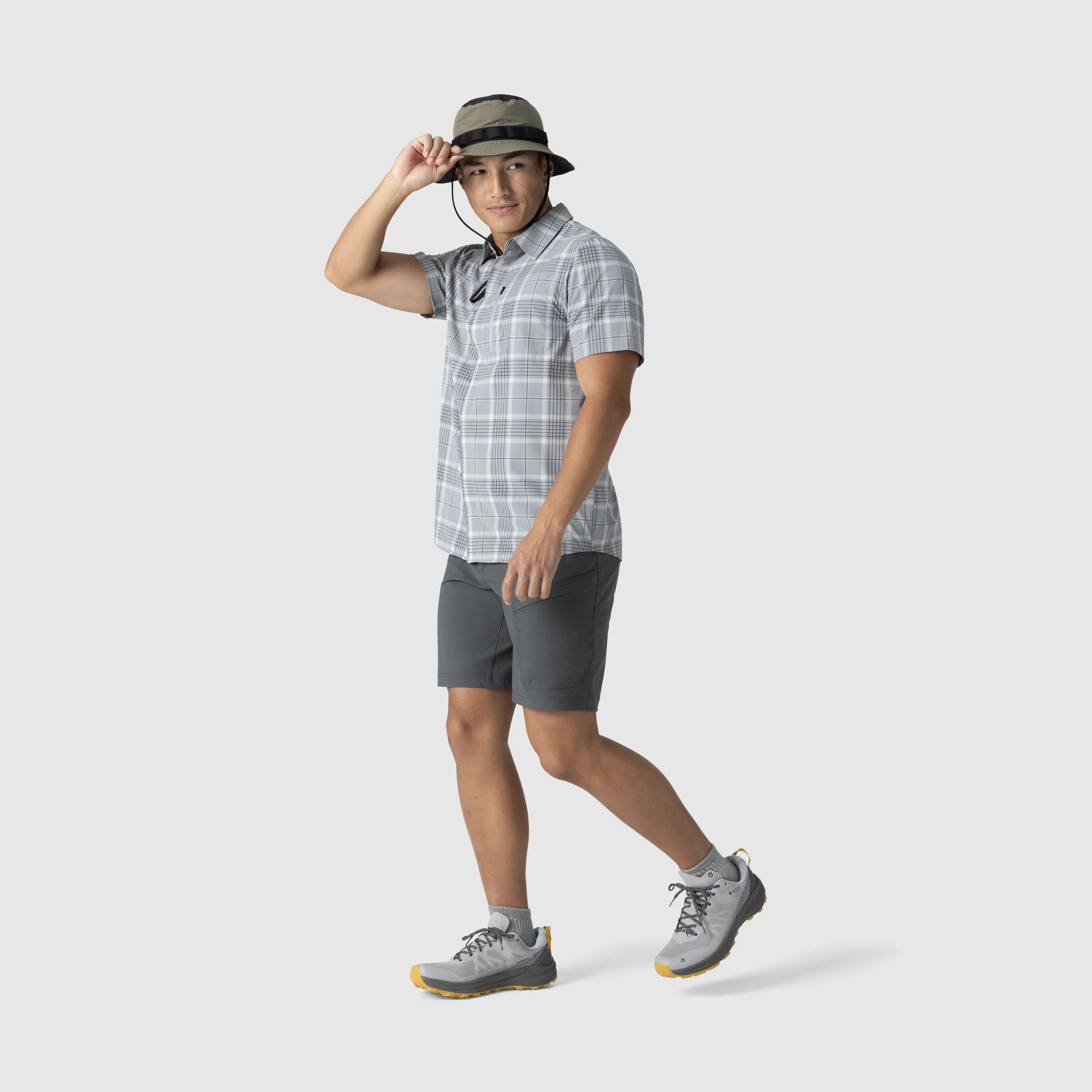 Men's Astroman Short Sleeve Sun Shirt - Image 10