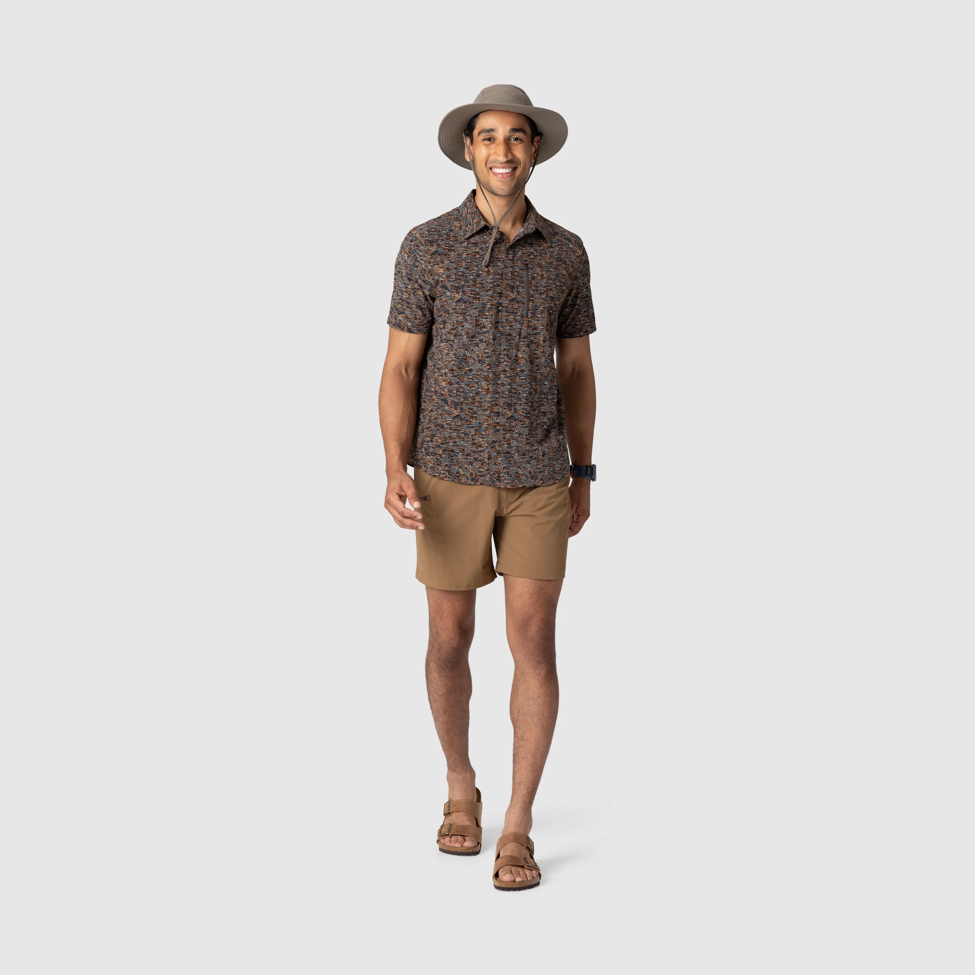 Men's Astroman Short Sleeve Sun Shirt - Image 32