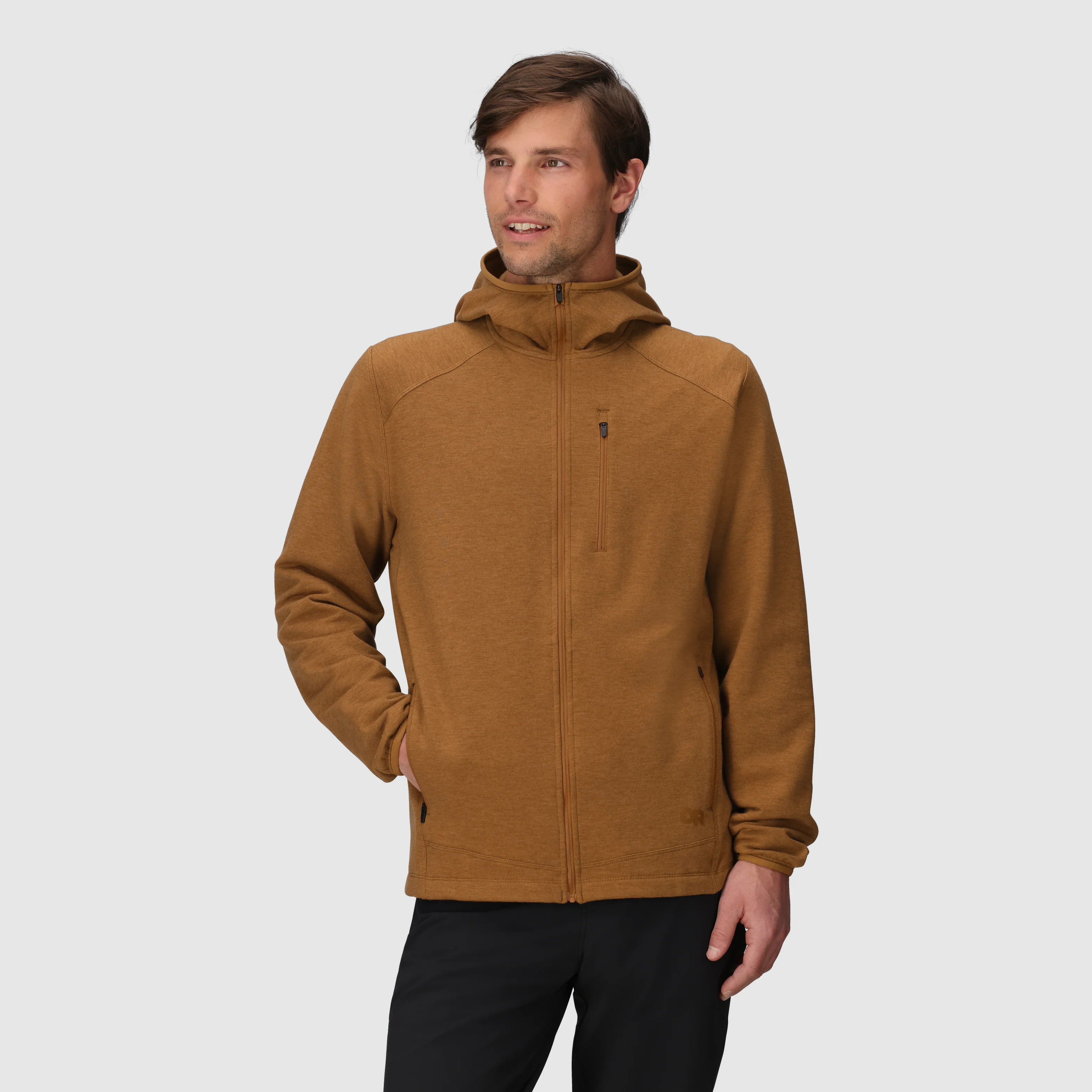 Men's Crescent Fleece Full Zip Hoodie - Image 9