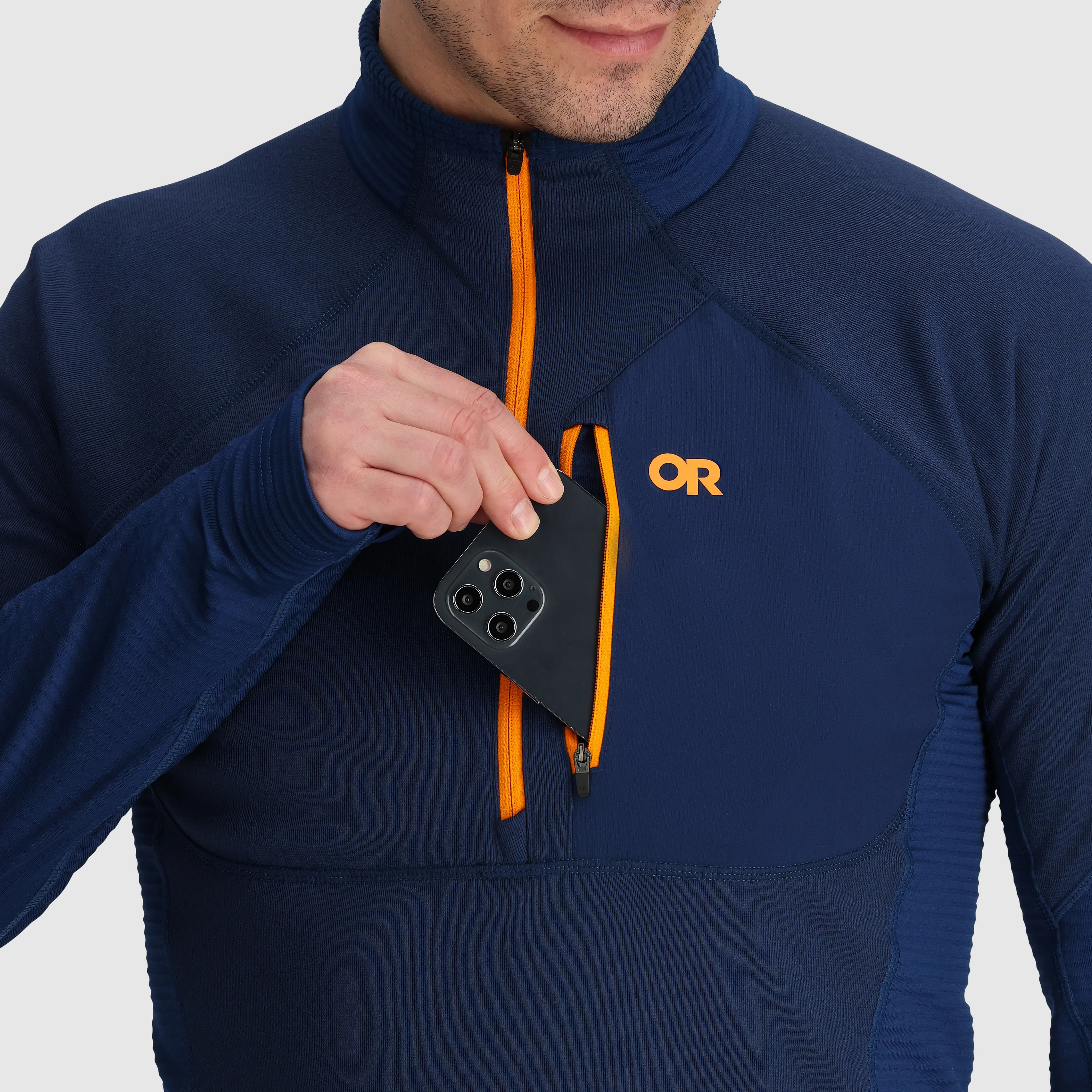 Men's Deviator Fleece Half Zip - Image 20