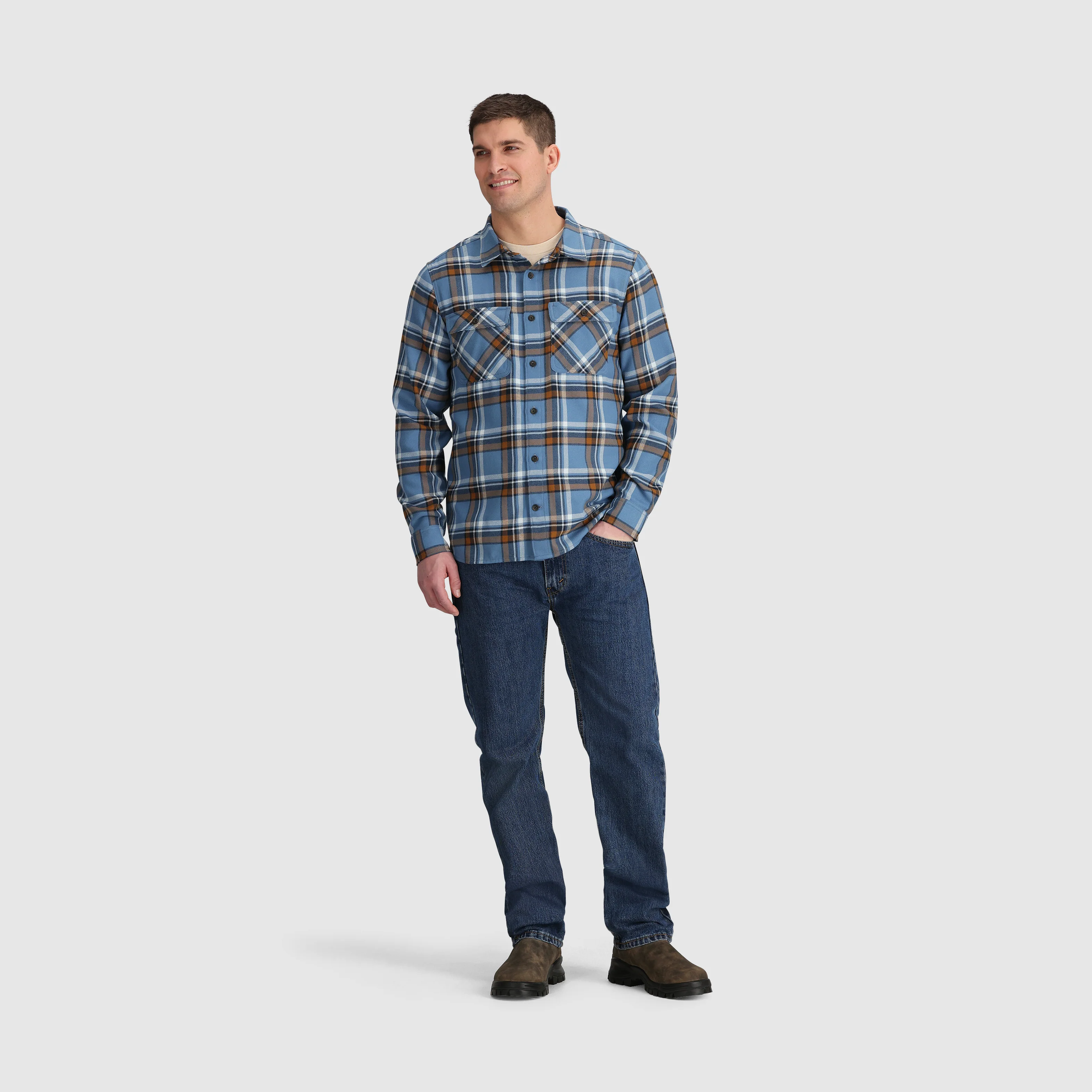 Men's Feedback Flannel Twill Shirt - Image 11