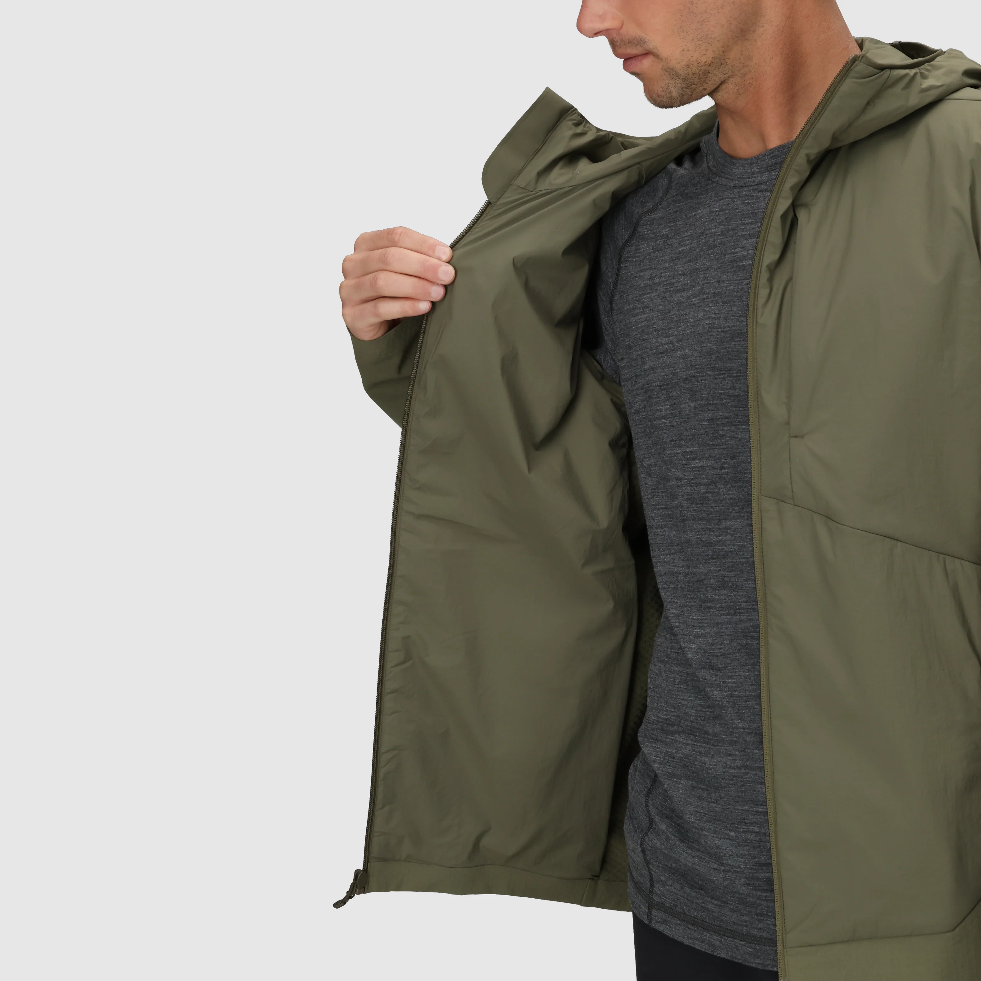 Men's Shadow Hybrid Hoodie - Image 11