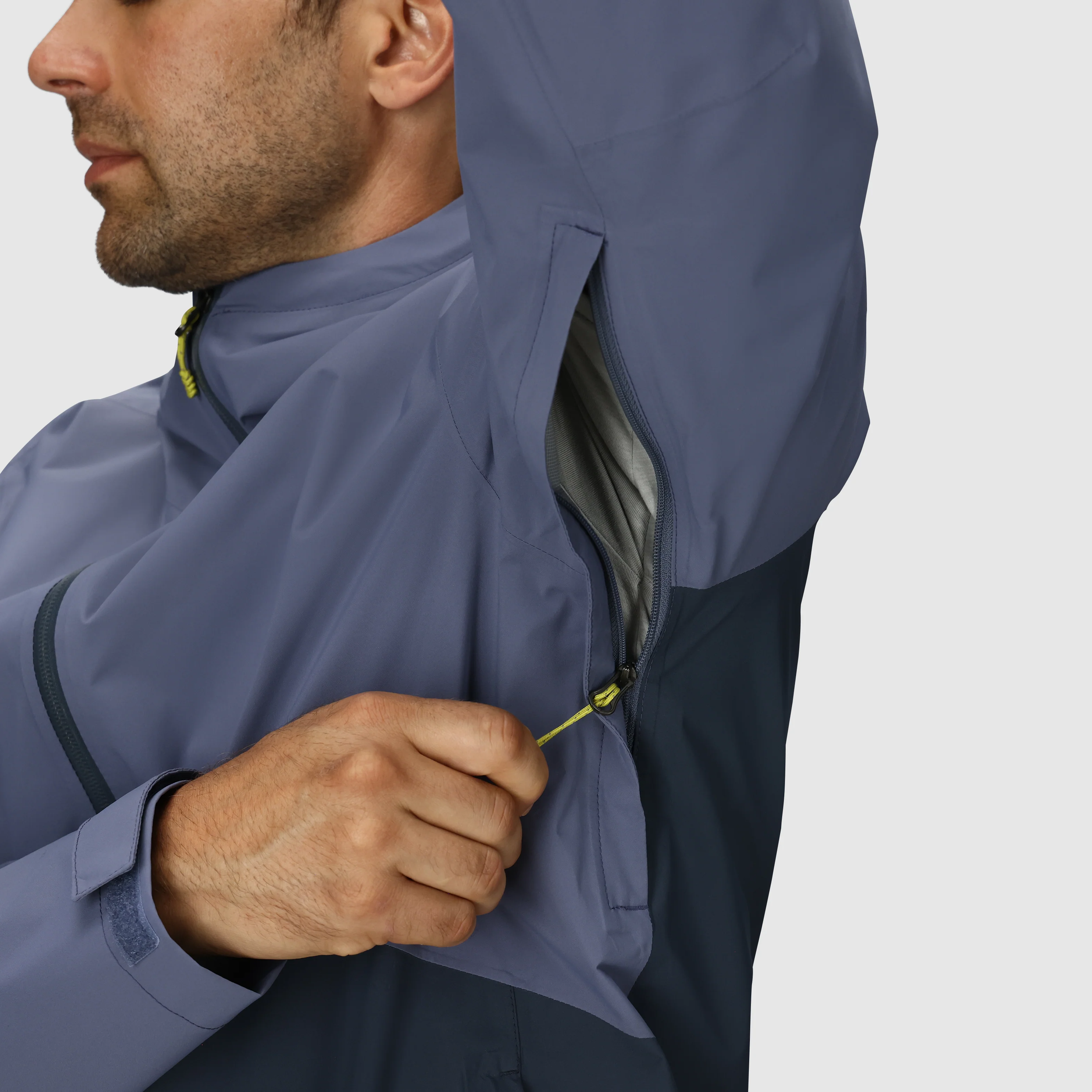 Men's Stratoburst Stretch Rain Jacket - Image 76
