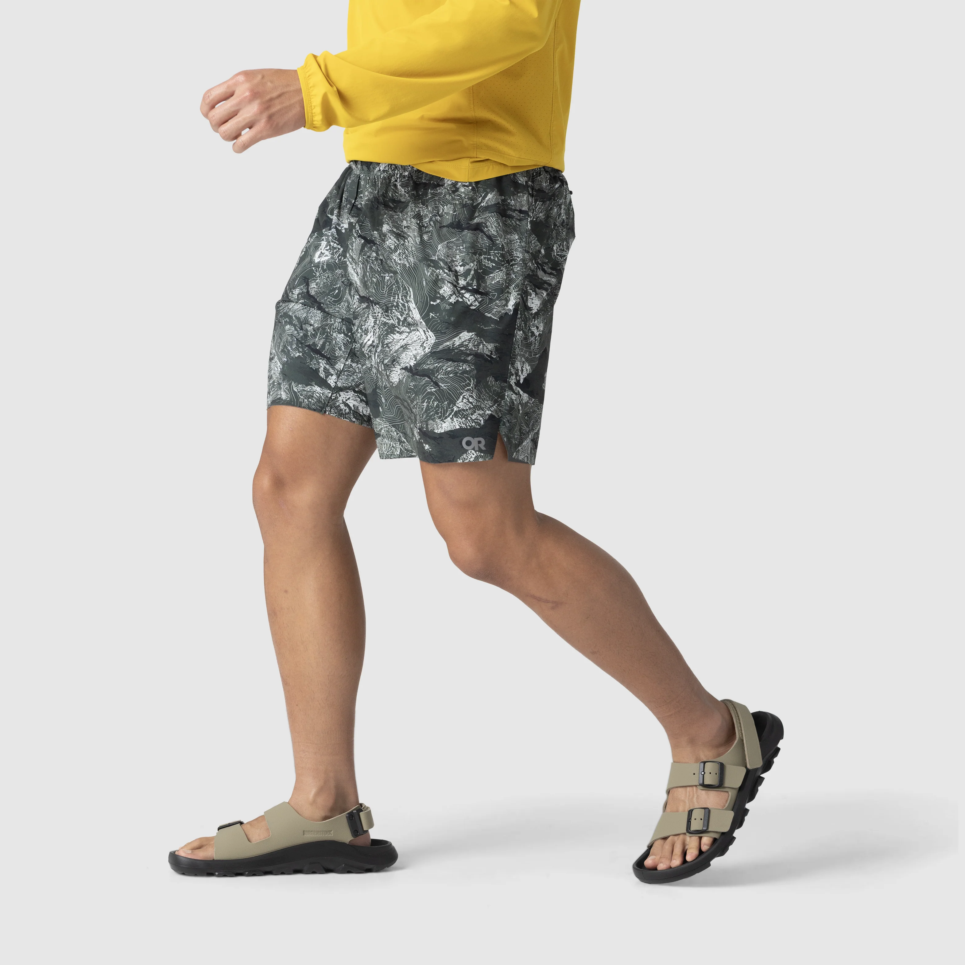 Men's Swift Lite Lined Shorts - 7" - Image 3