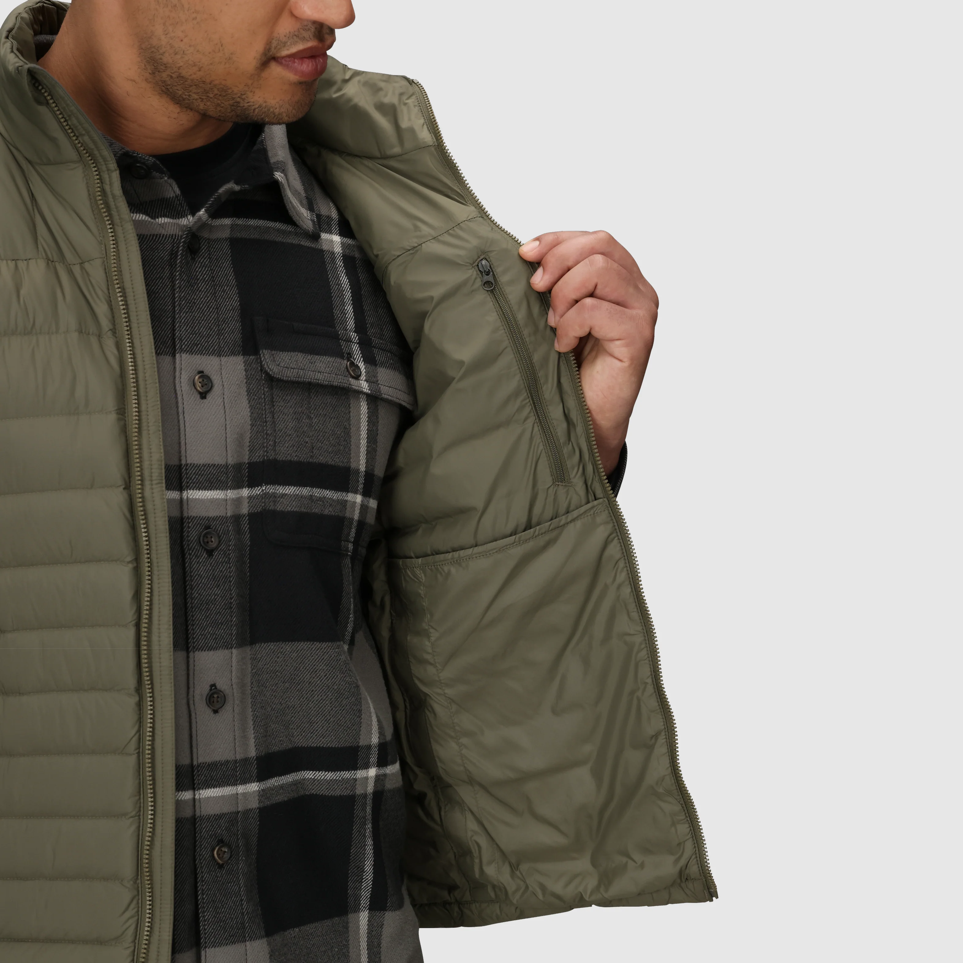 Men's Transcendent Down Vest - Image 7