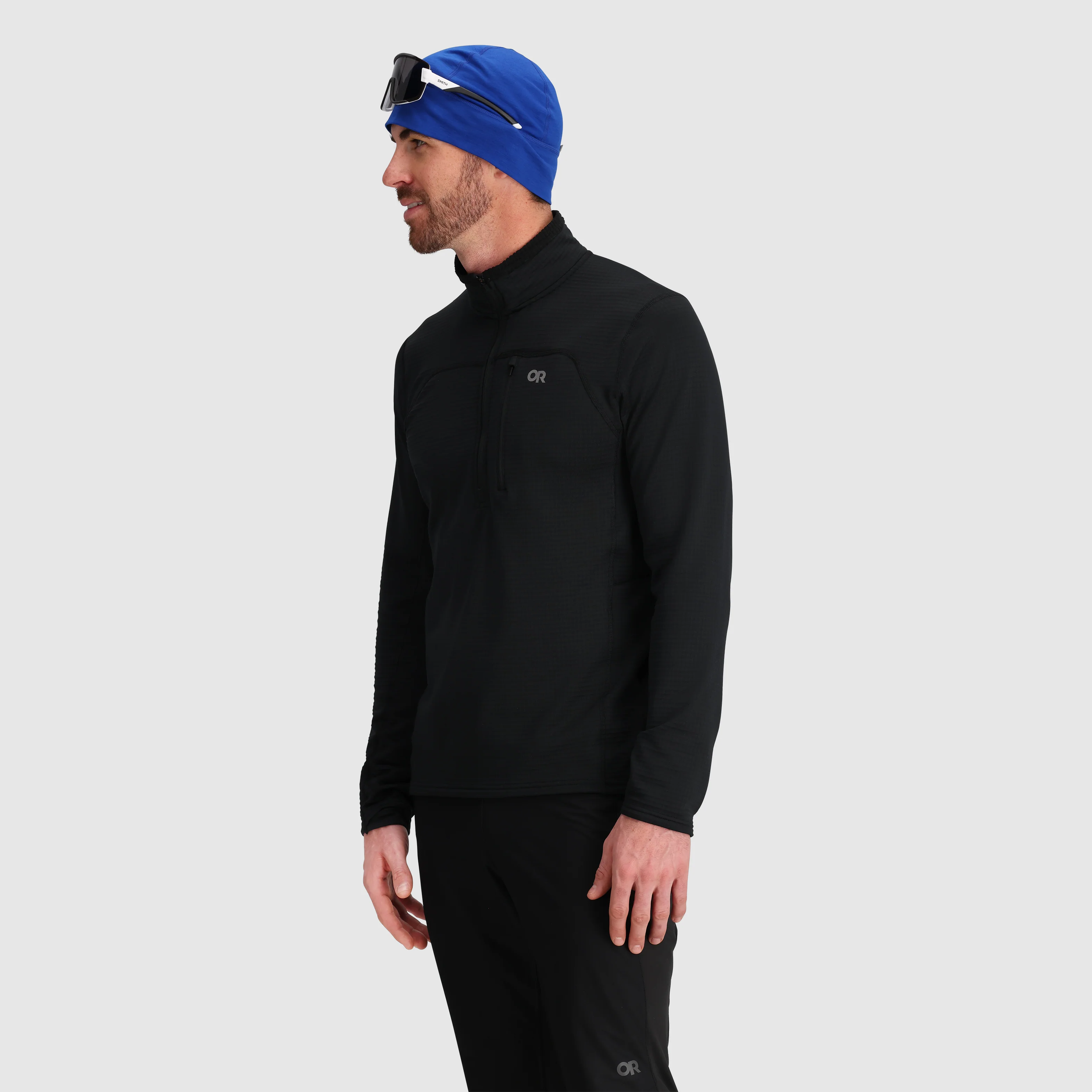 Men's Vigor Grid Fleece Half Zip - Image 30