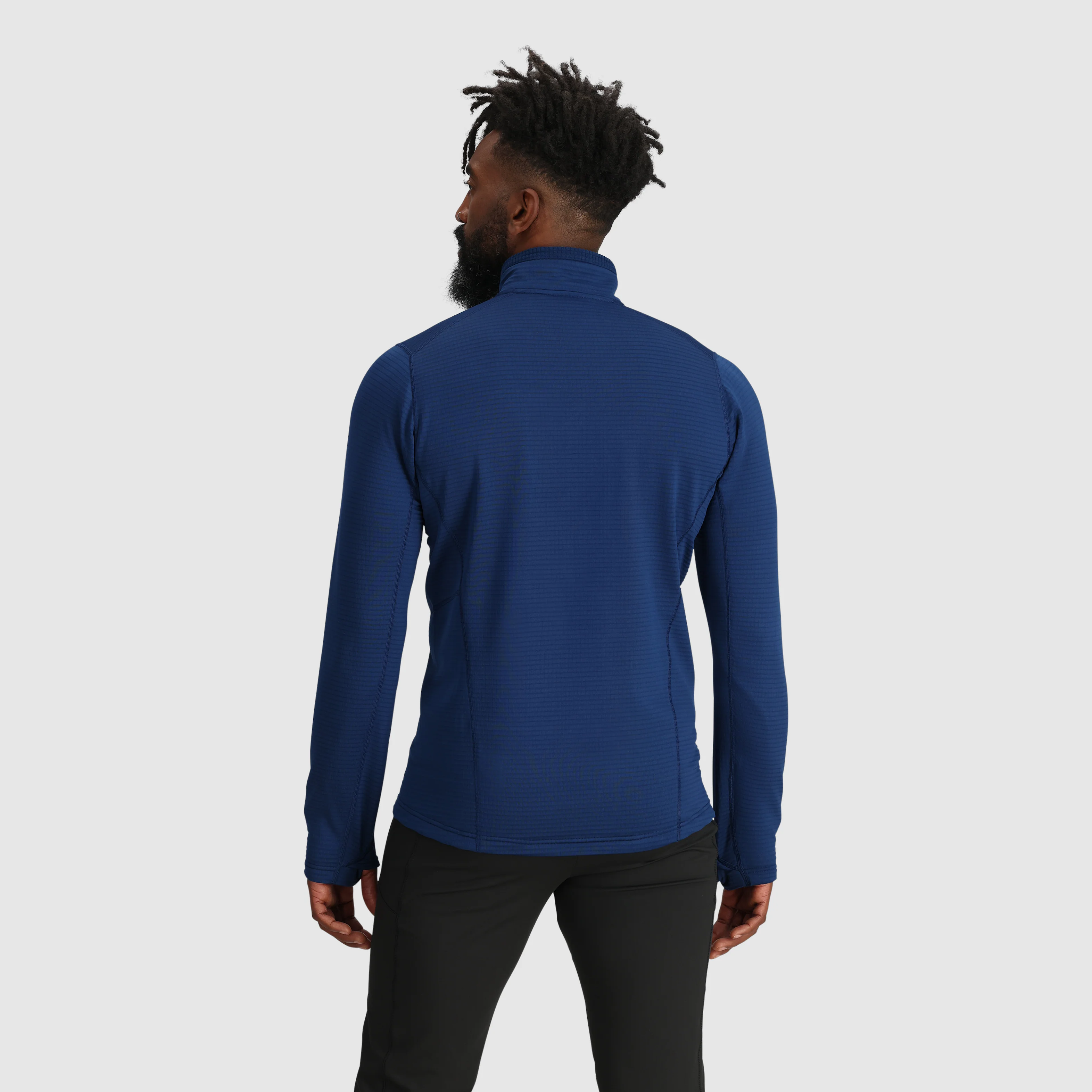Men's Vigor Grid Fleece Half Zip - Image 34