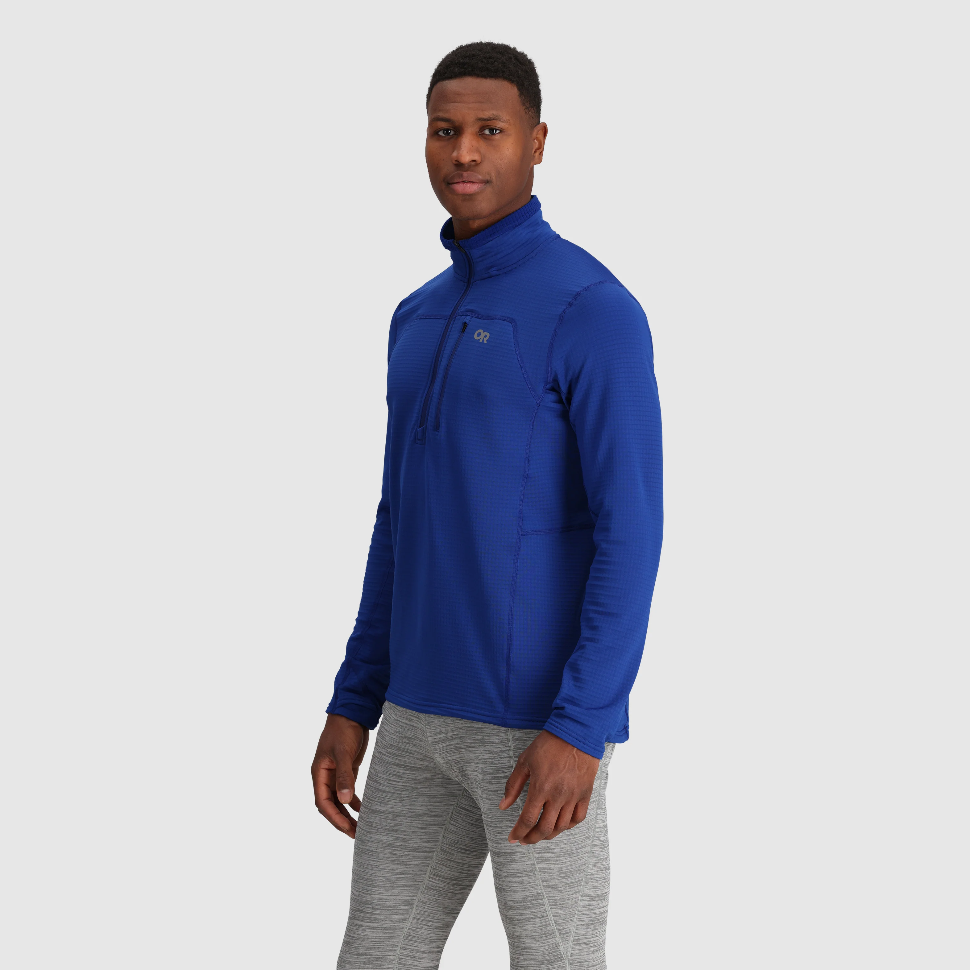 Men's Vigor Grid Fleece Half Zip - Image 40