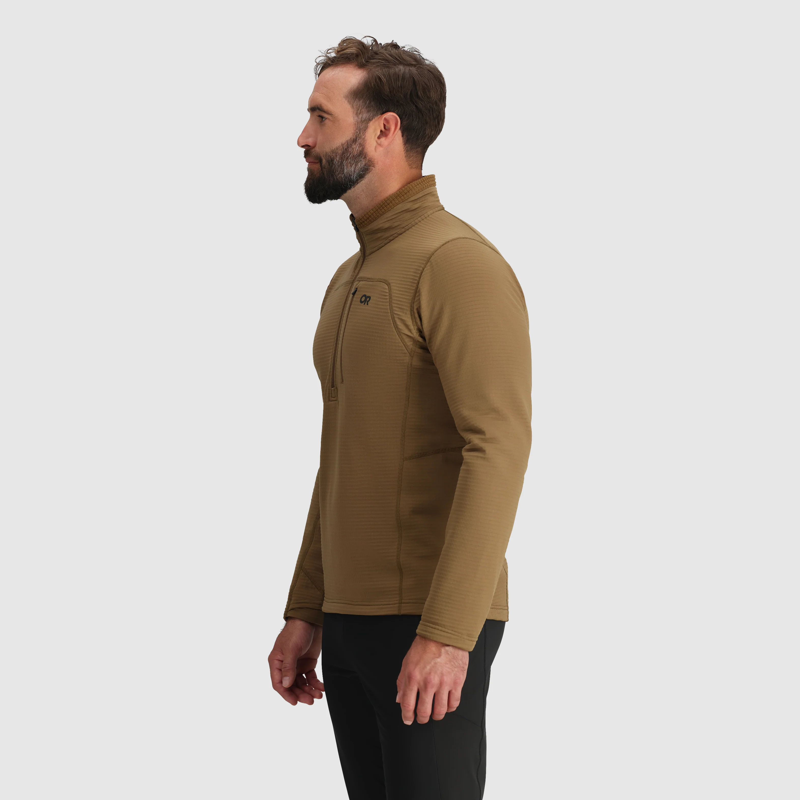 Men's Vigor Grid Fleece Half Zip - Image 45