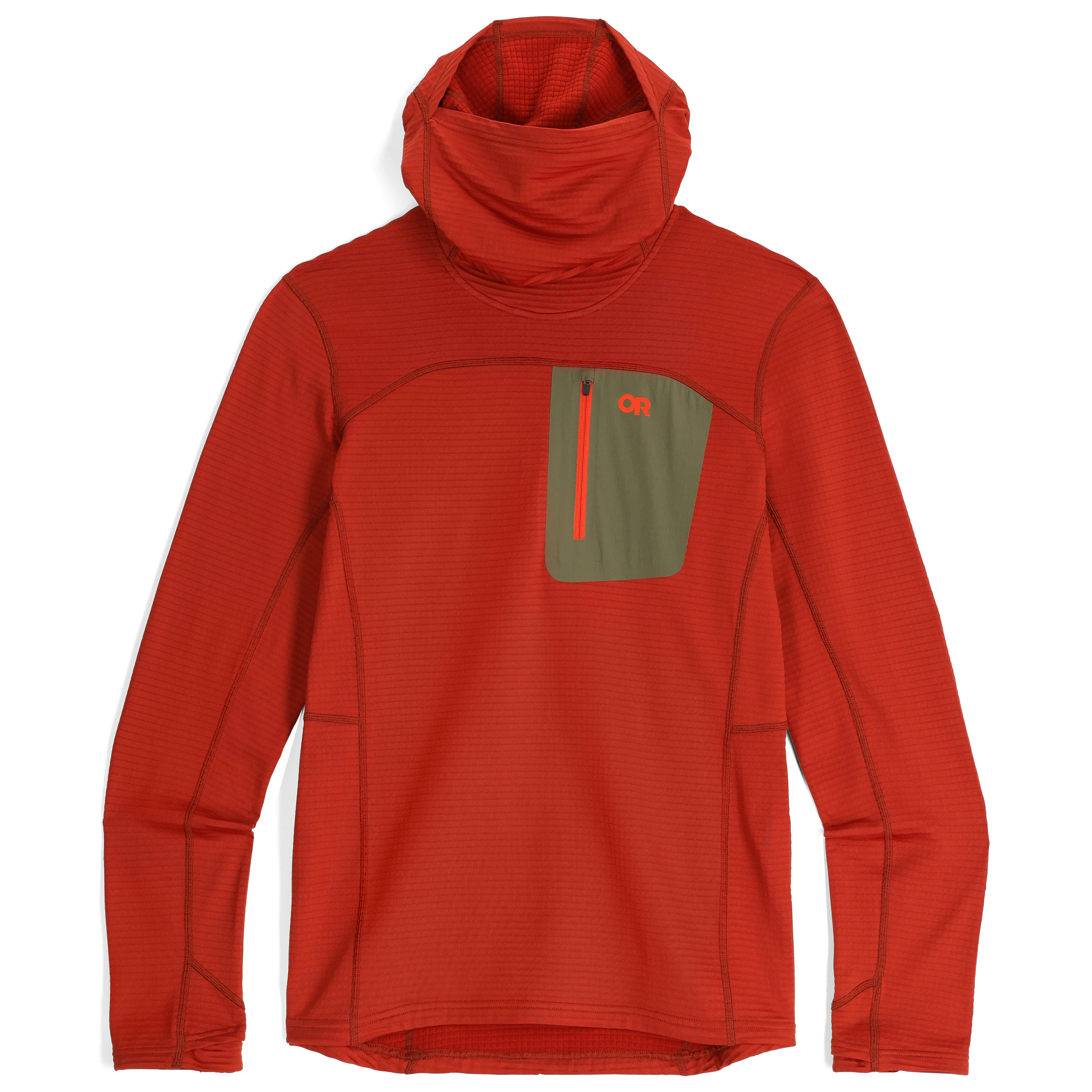 Men's Vigor Grid Fleece Pullover Hoodie - Image 31