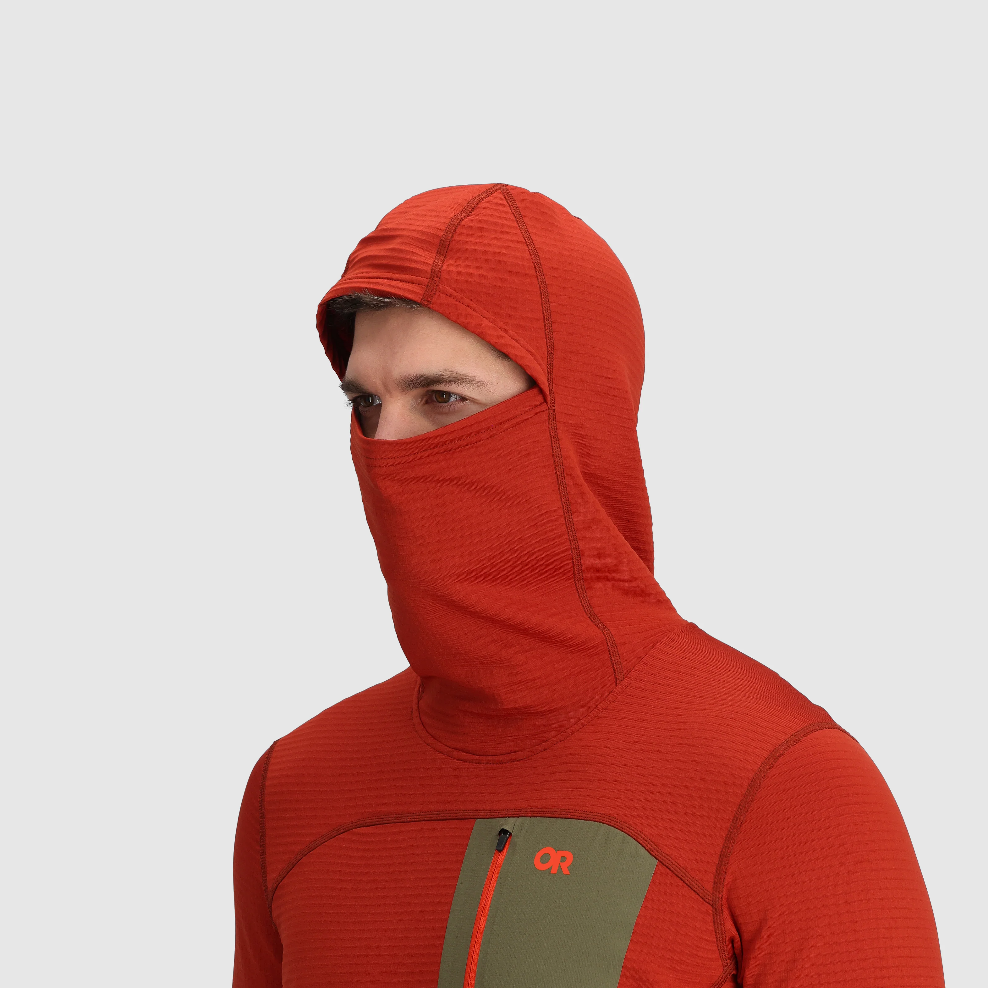 Men's Vigor Grid Fleece Pullover Hoodie - Image 32