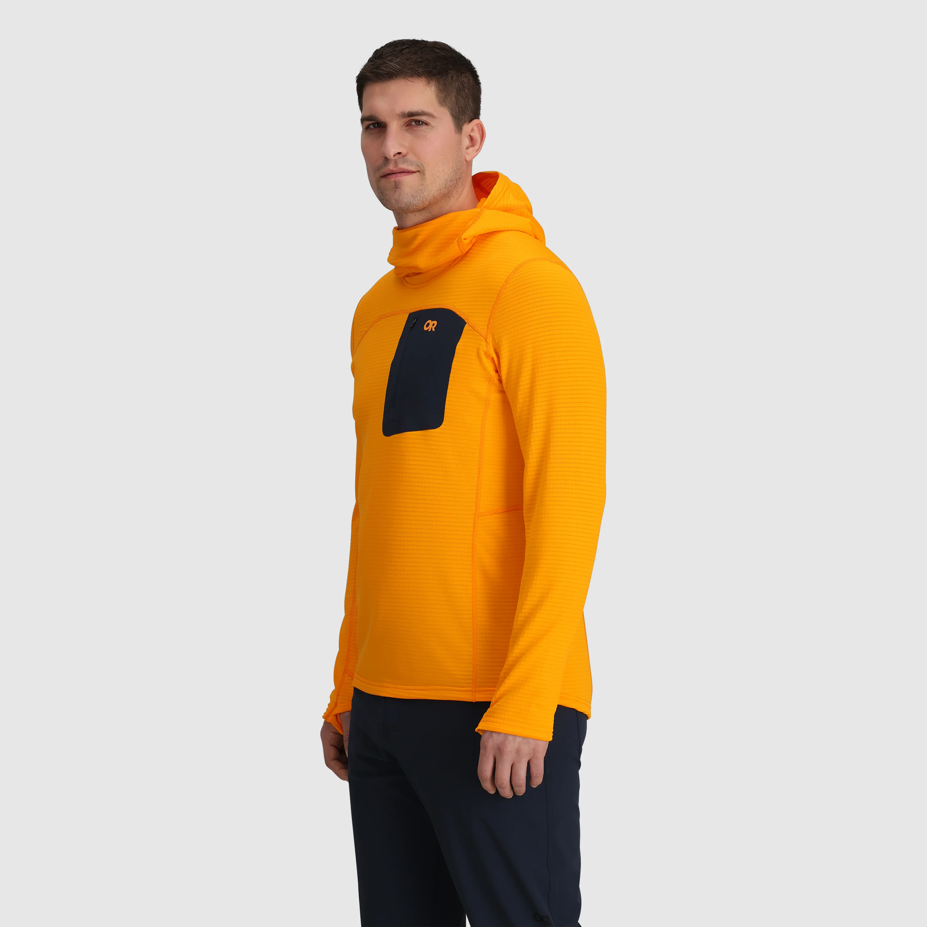 Men's Vigor Grid Fleece Pullover Hoodie - Image 38