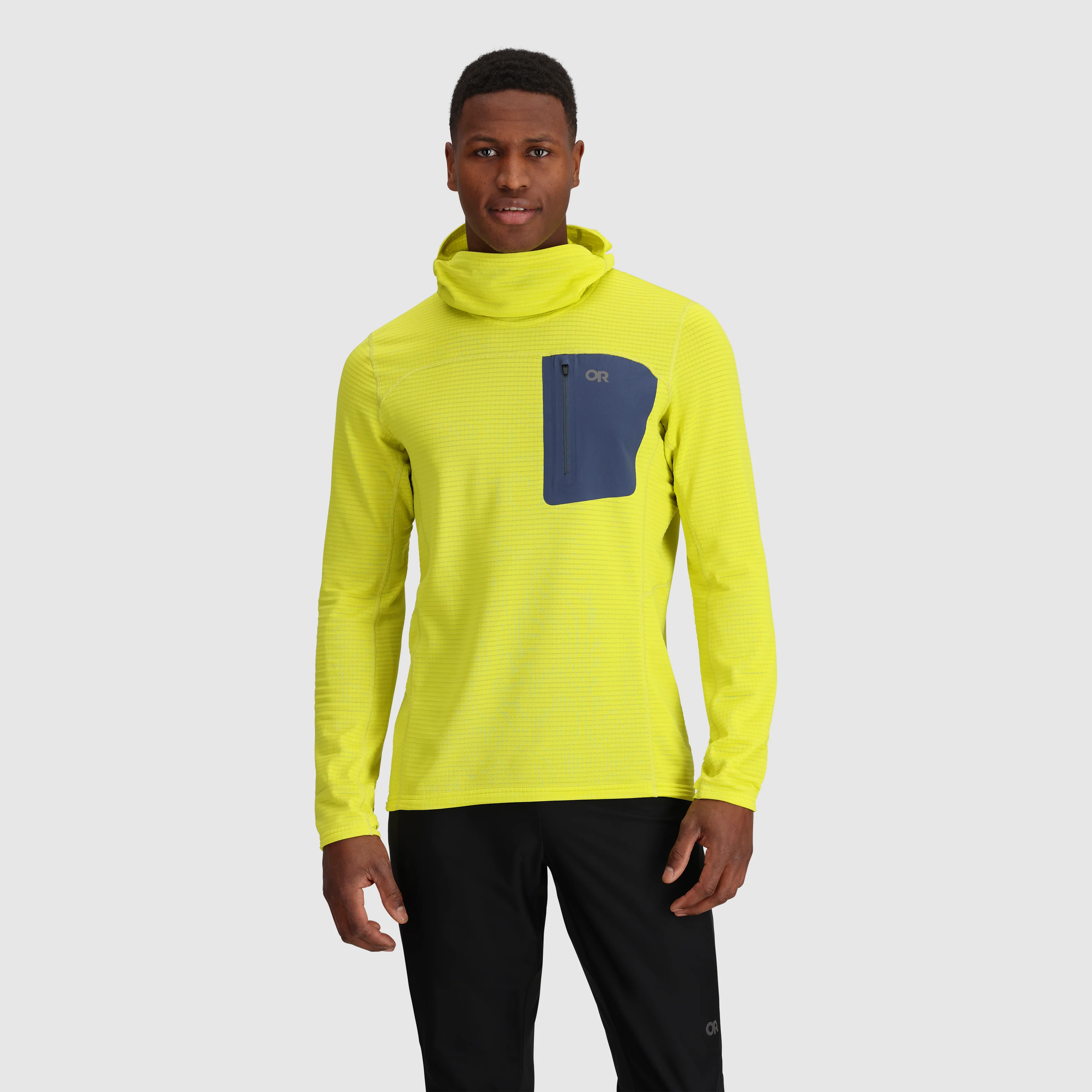 Men's Vigor Grid Fleece Pullover Hoodie - Image 41