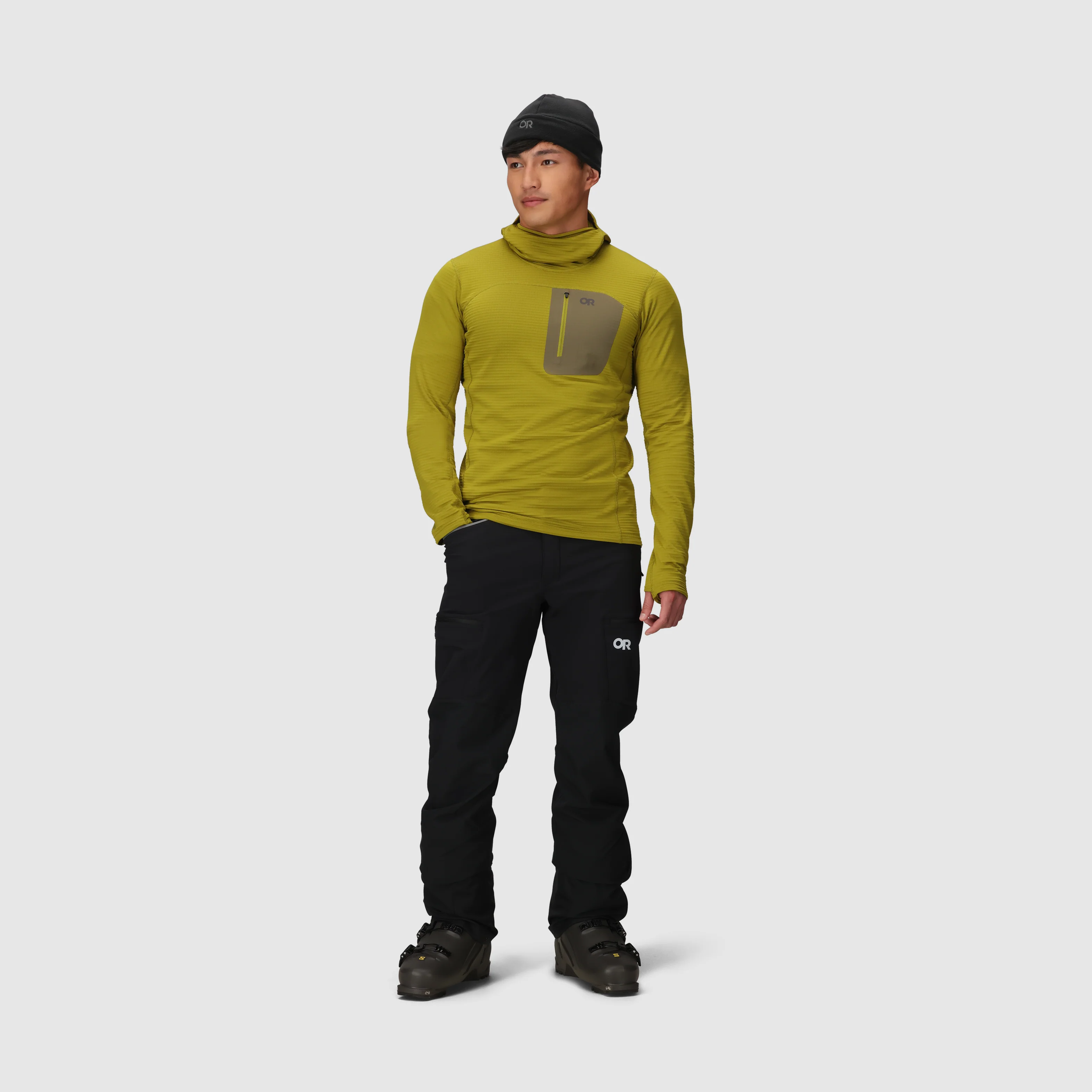 Men's Vigor Grid Fleece Pullover Hoodie - Image 5