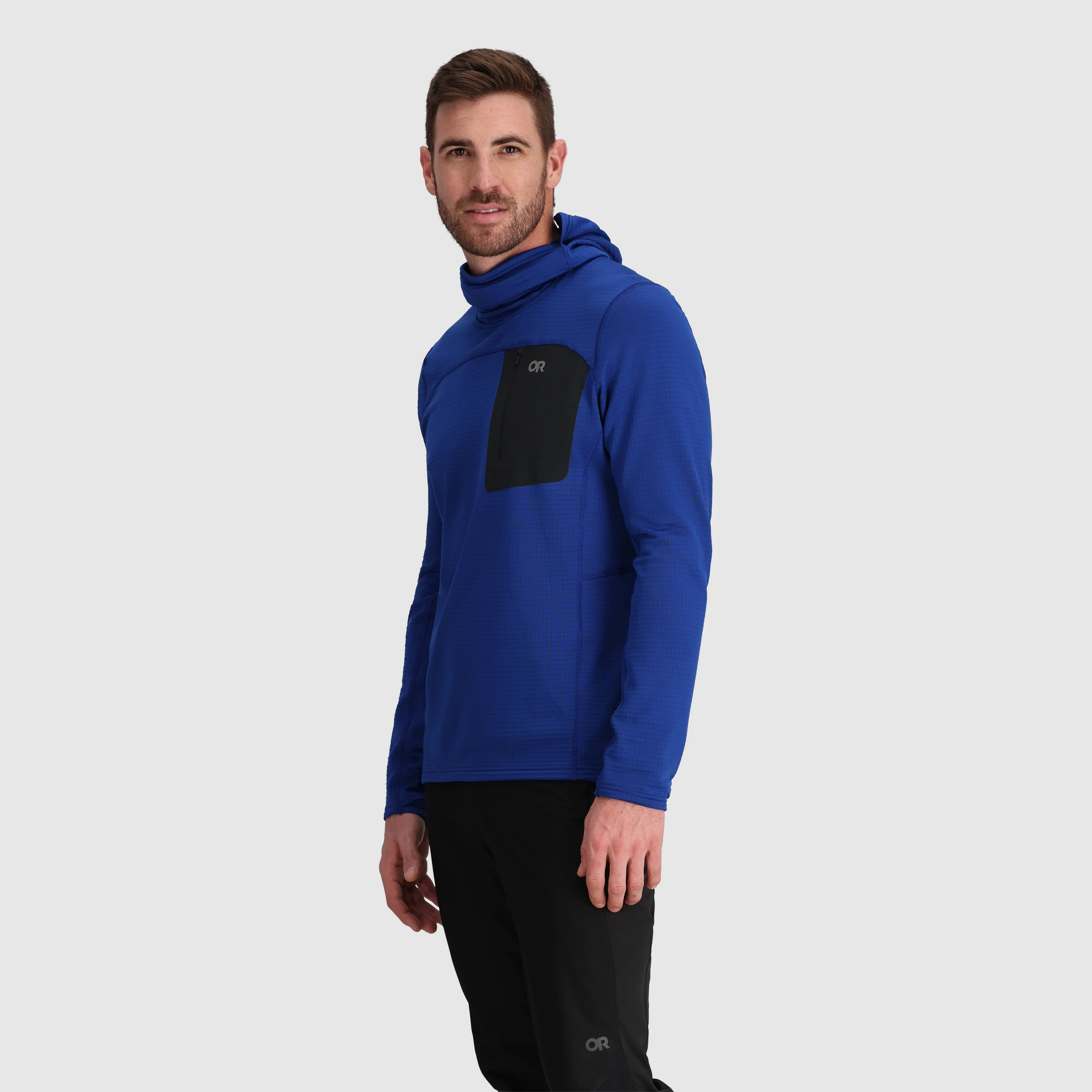 Men's Vigor Grid Fleece Pullover Hoodie - Image 51