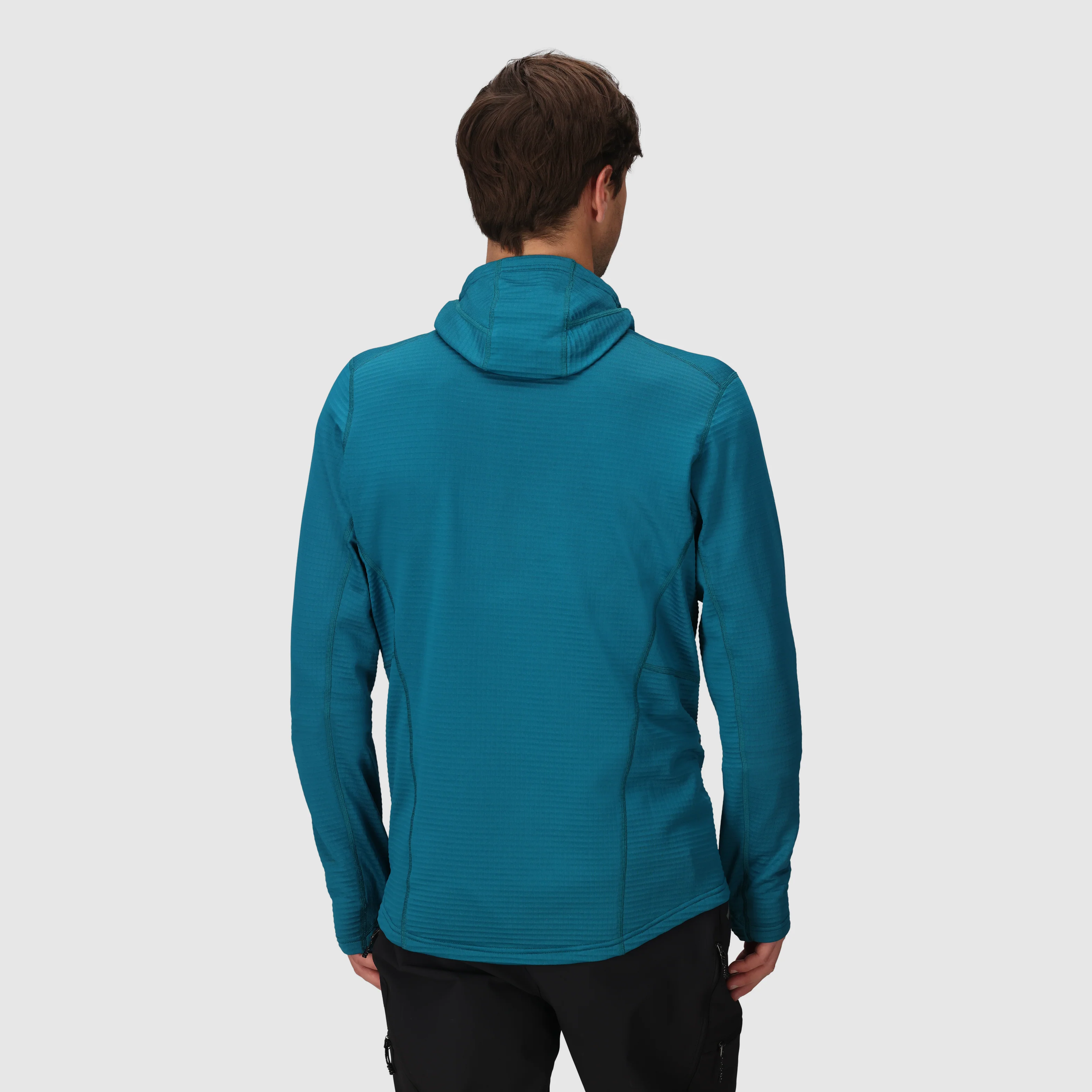 Men's Vigor Grid Fleece Pullover Hoodie - Image 8