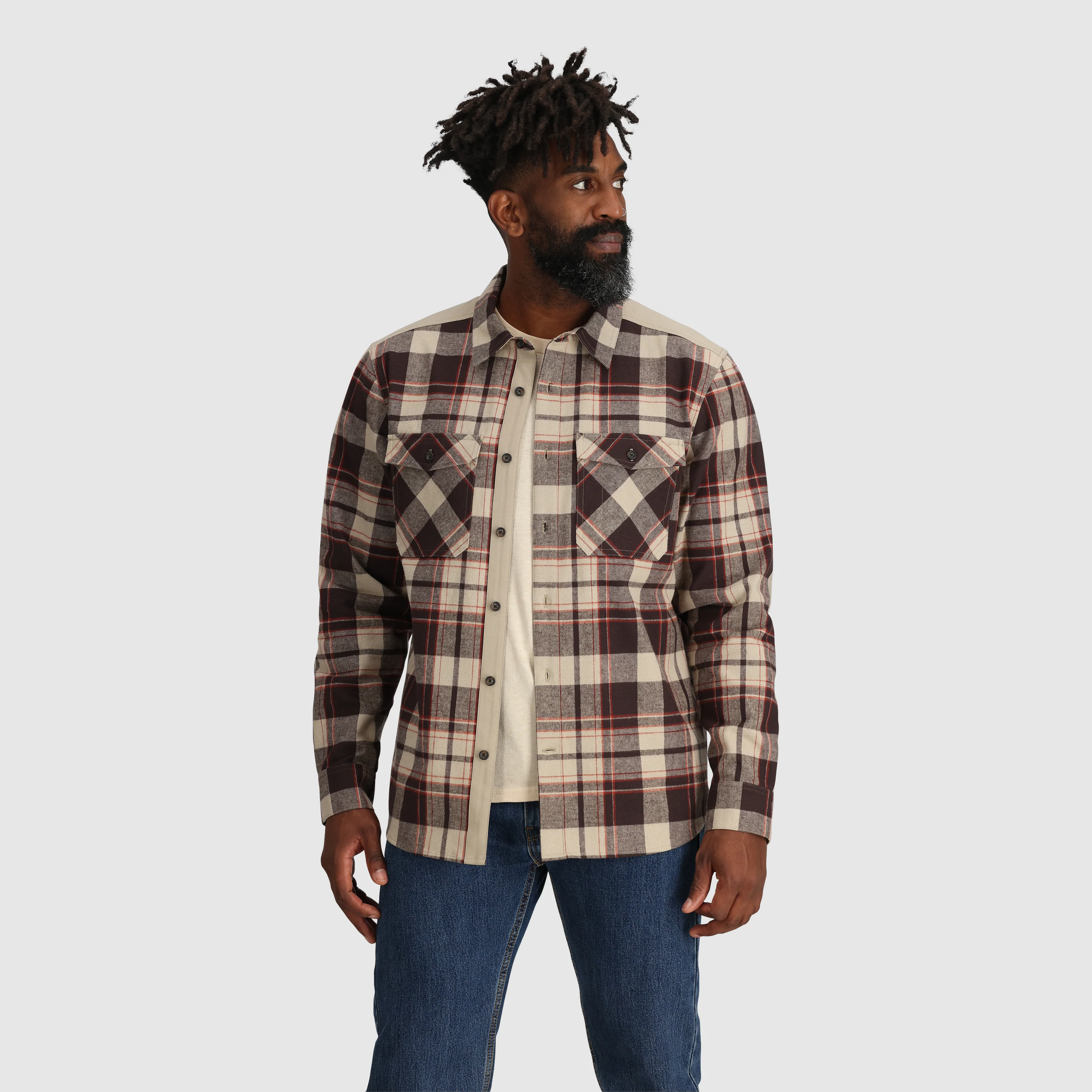 Men's Wallingford Flannel Shirt Jacket - Image 16