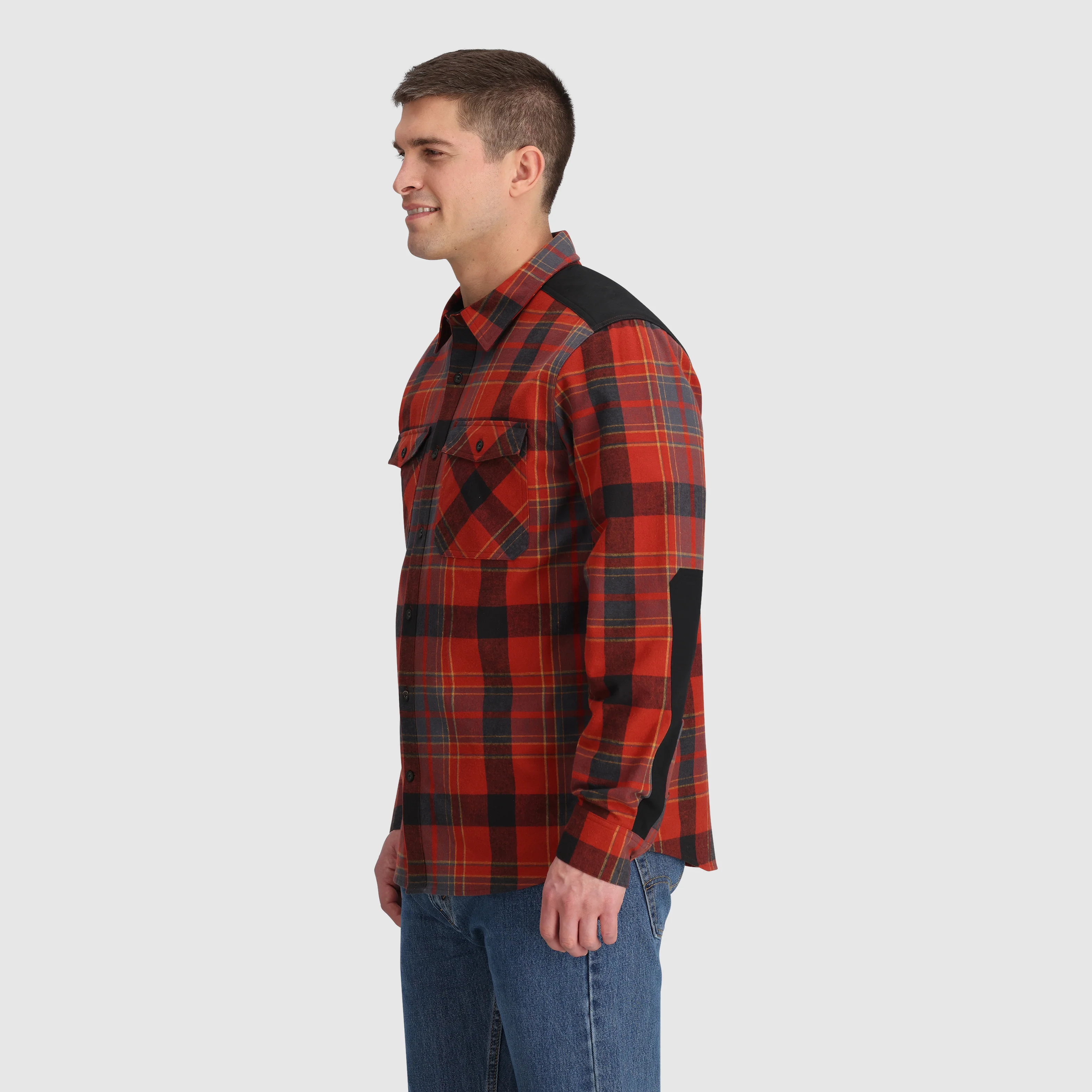 Men's Wallingford Flannel Shirt Jacket - Image 9