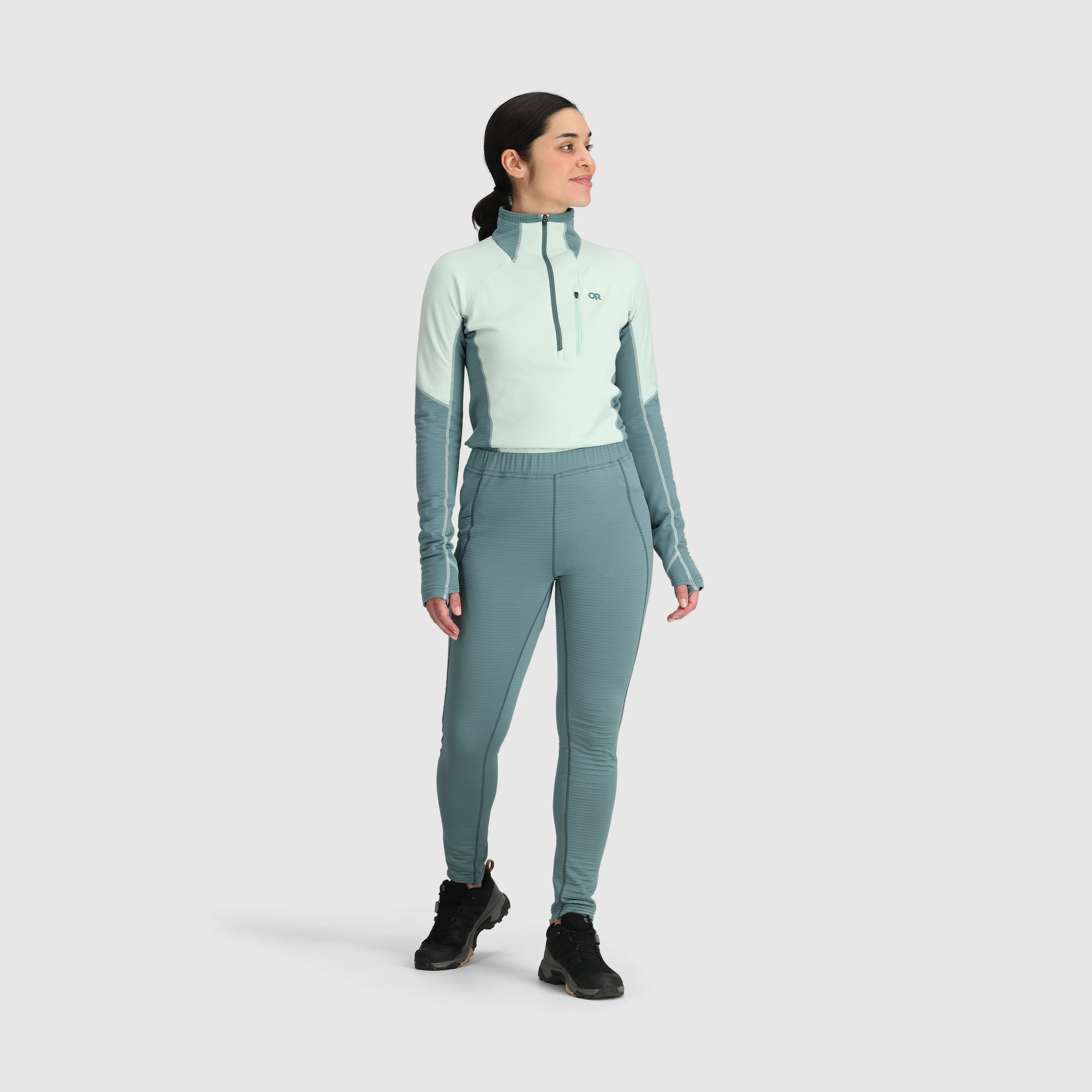 Women's Vigor Grid Fleece Bottoms - Image 11