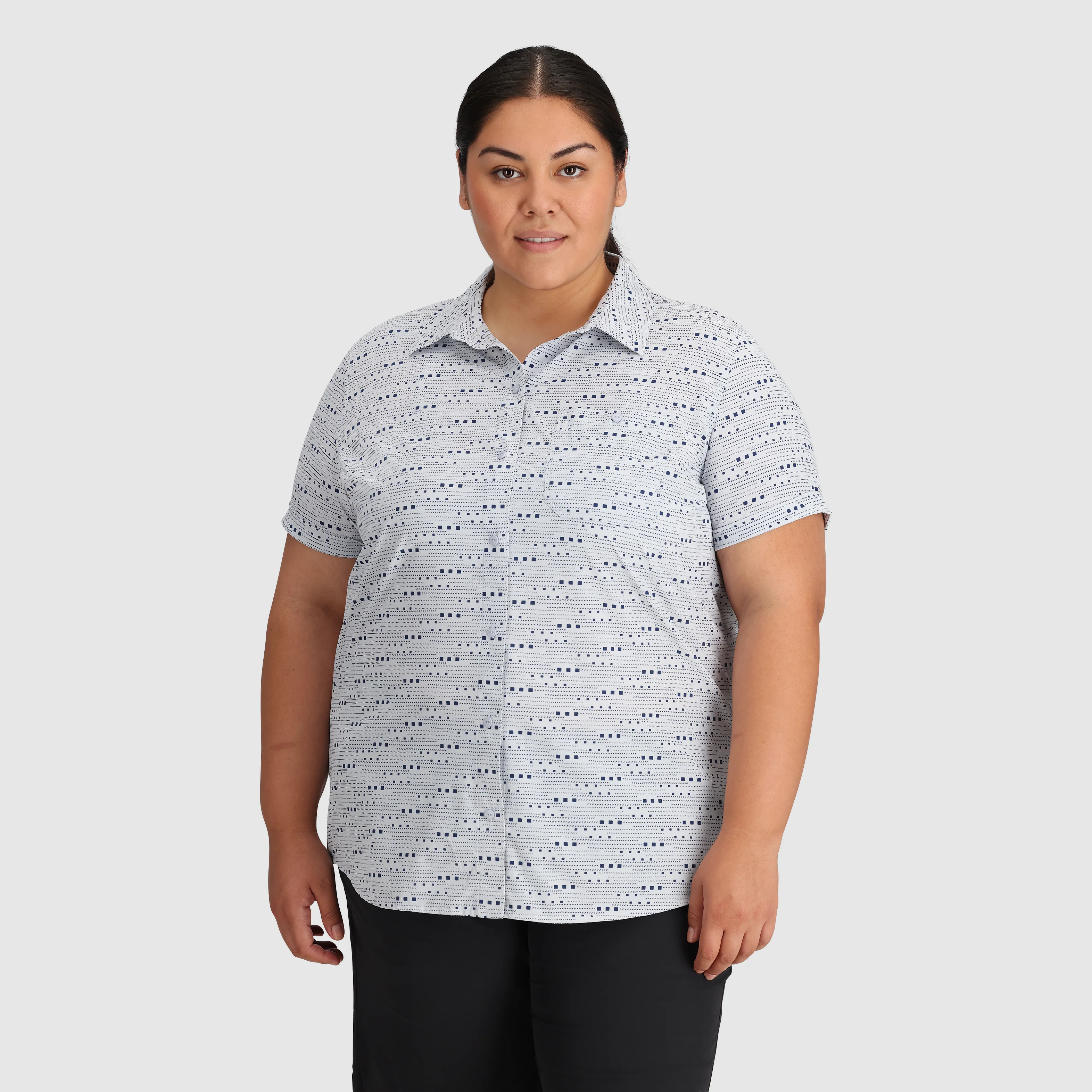 Women's Astroman Short Sleeve Sun Shirt-Plus - Image 12