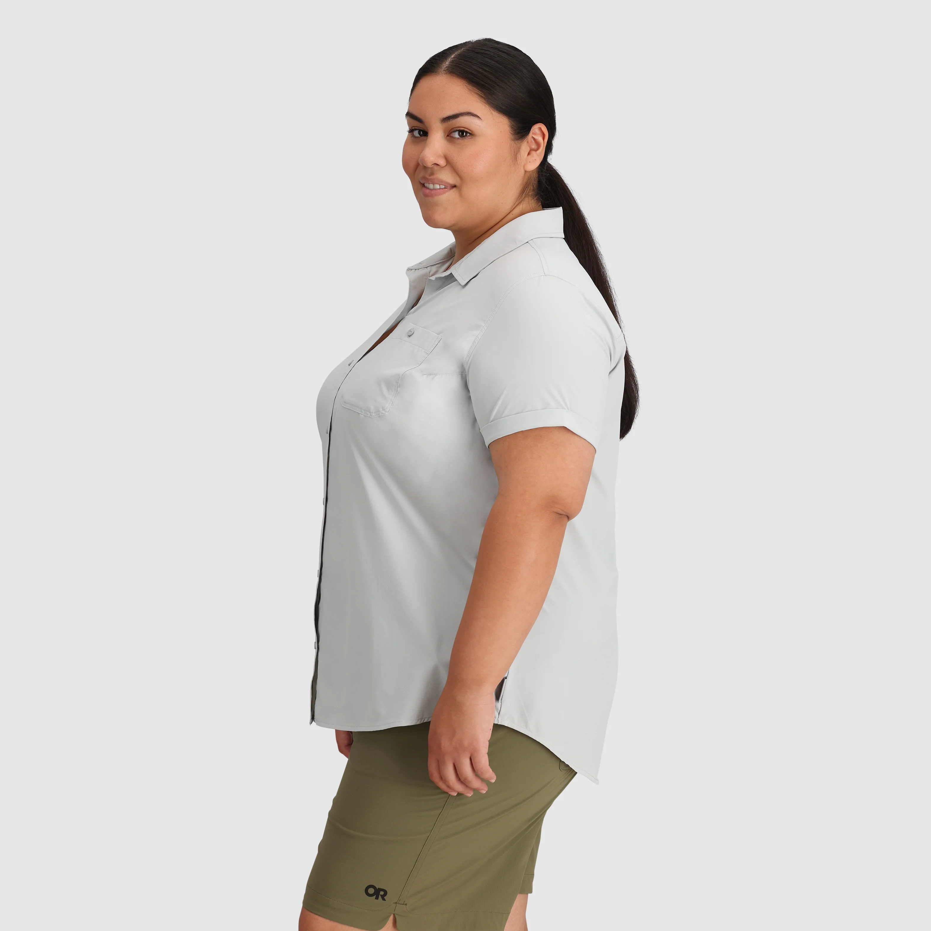 Women's Astroman Short Sleeve Sun Shirt-Plus - Image 3