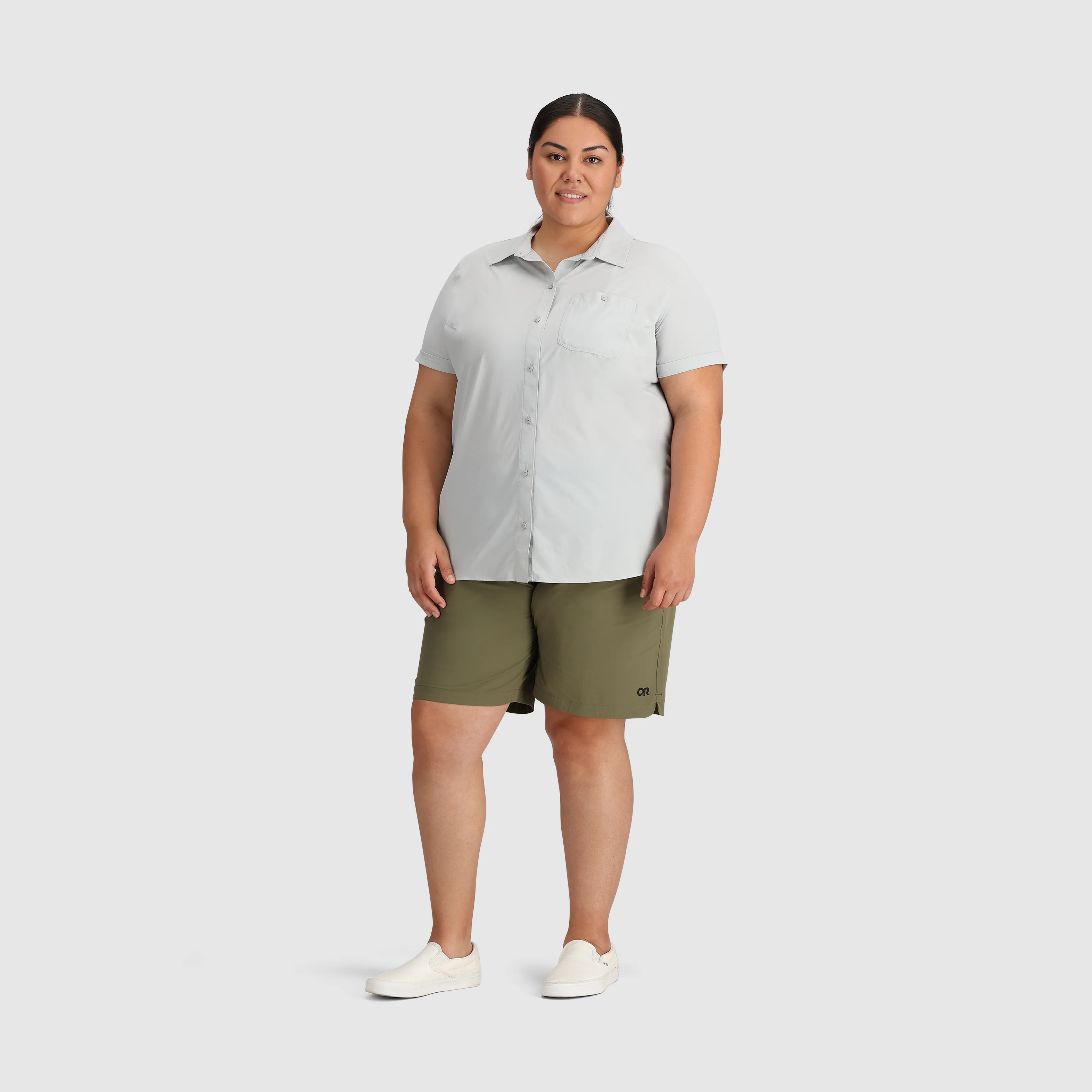 Women's Astroman Short Sleeve Sun Shirt-Plus - Image 4