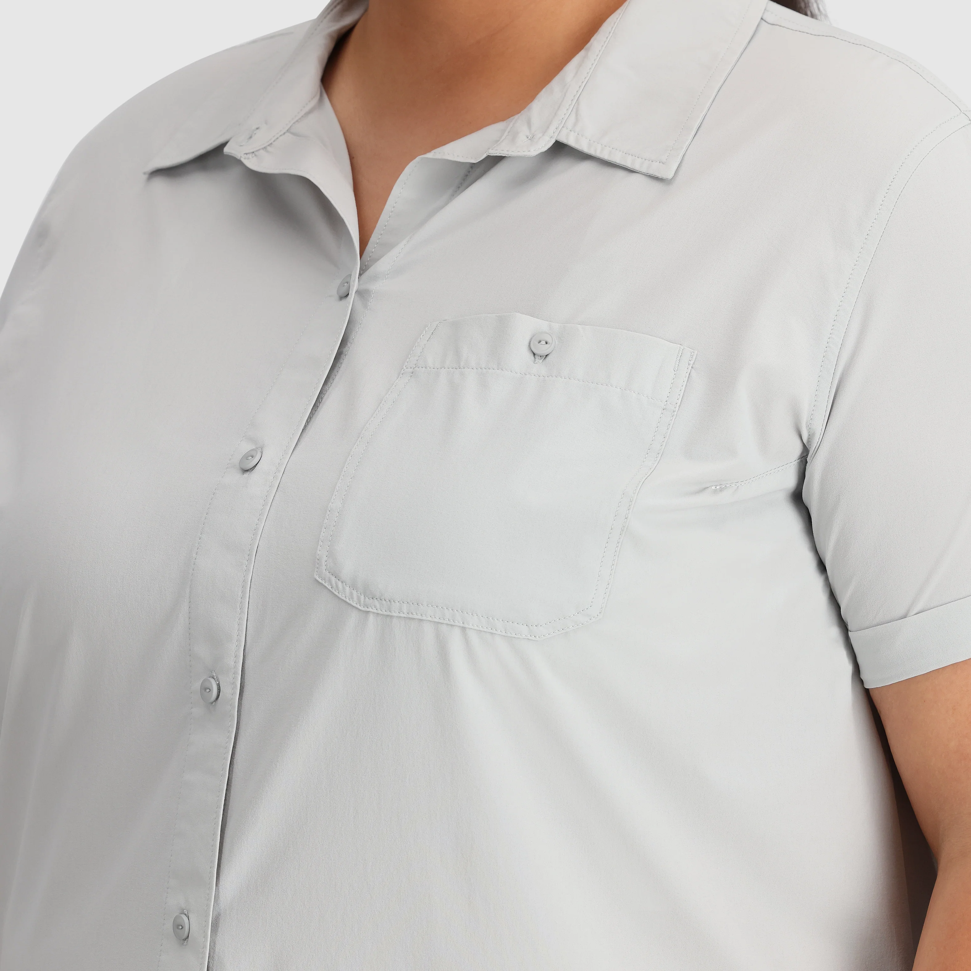 Women's Astroman Short Sleeve Sun Shirt-Plus - Image 5