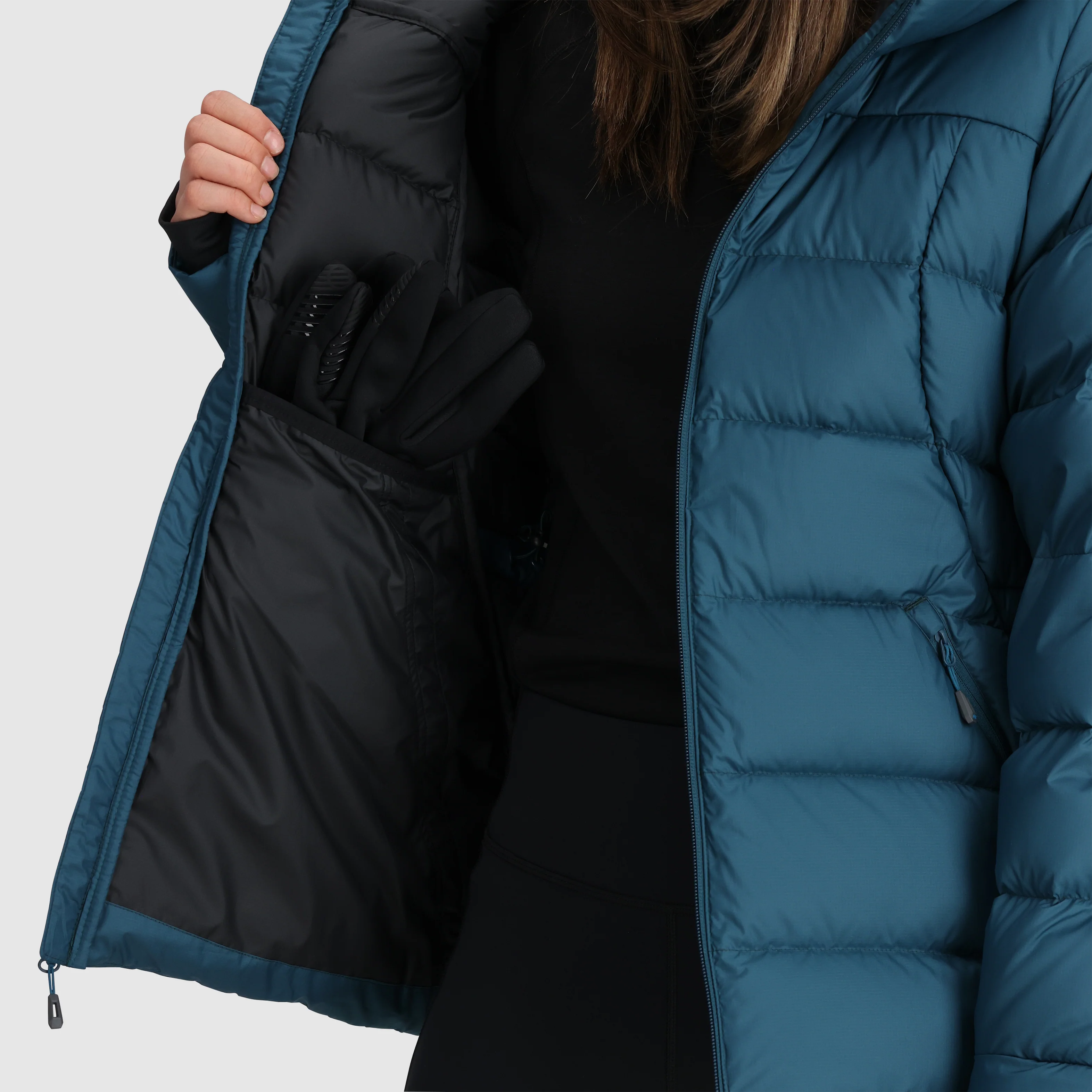 Women's Coldfront Down Hoodie - Image 13