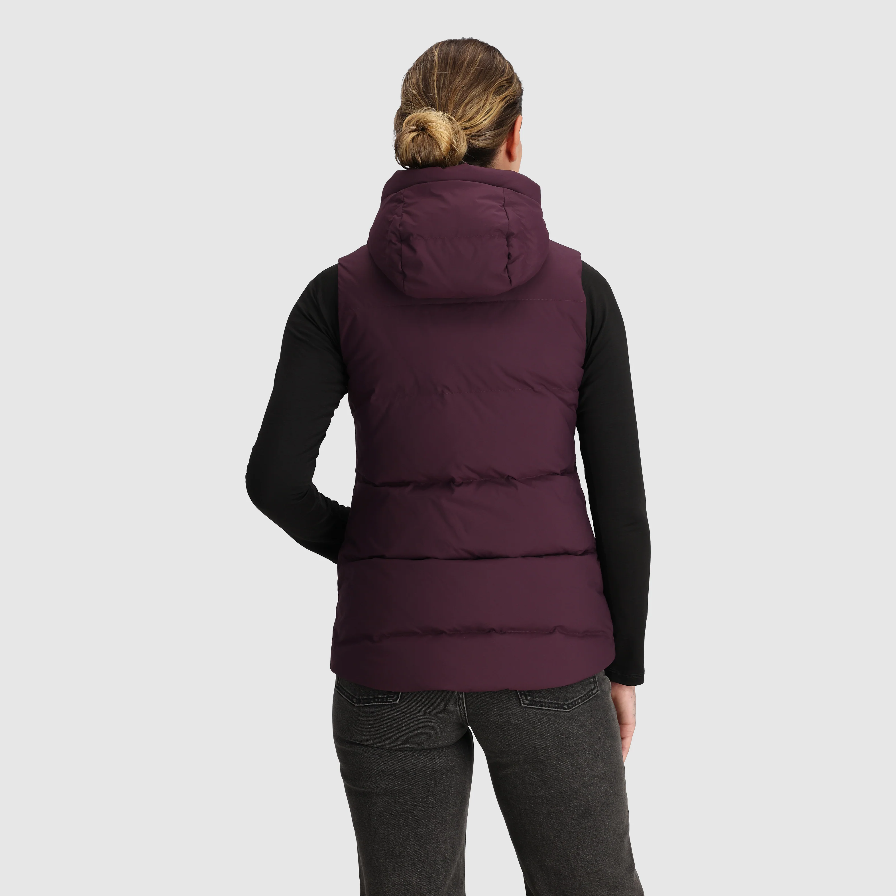 Women's Coze Hooded Down Vest - Image 8