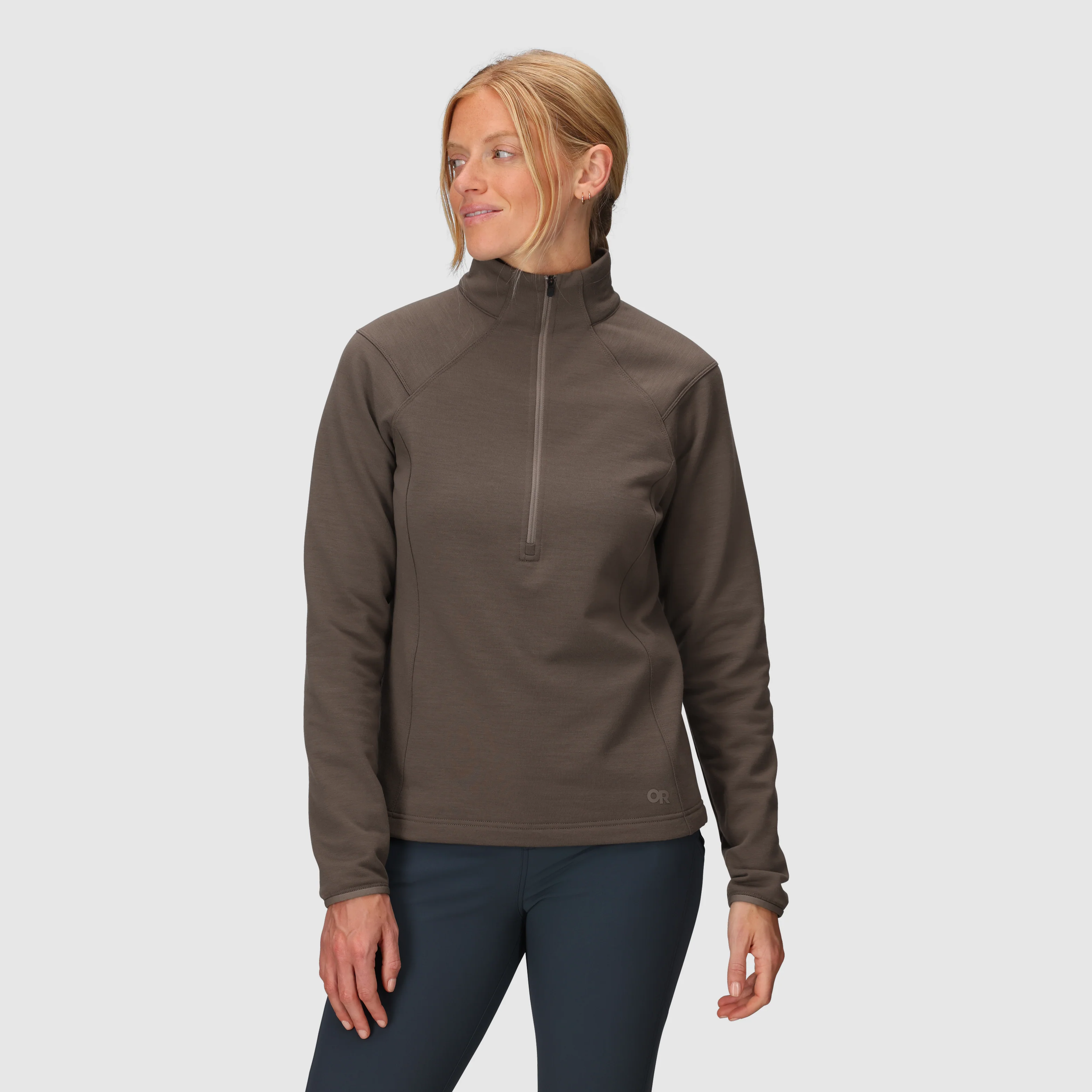 Women's Crescent Fleece Half Zip - Image 2