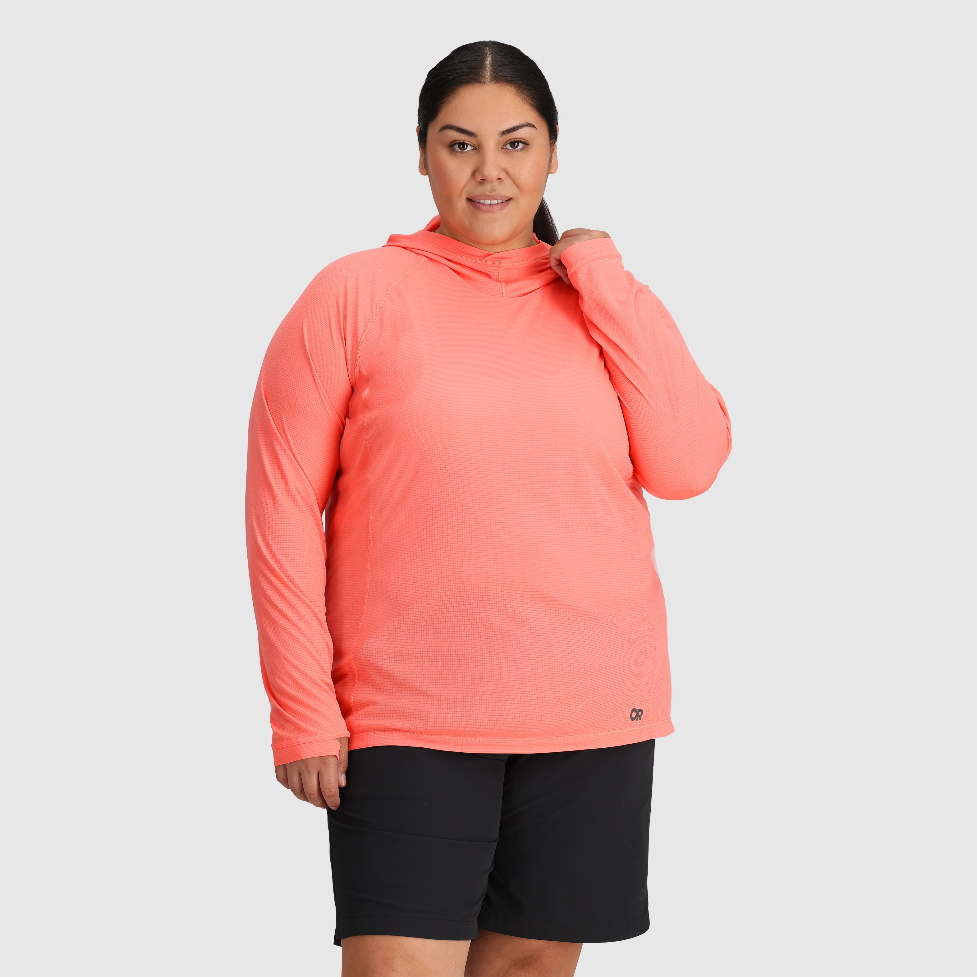 Women's Echo Plus Size Hoodie - Image 3