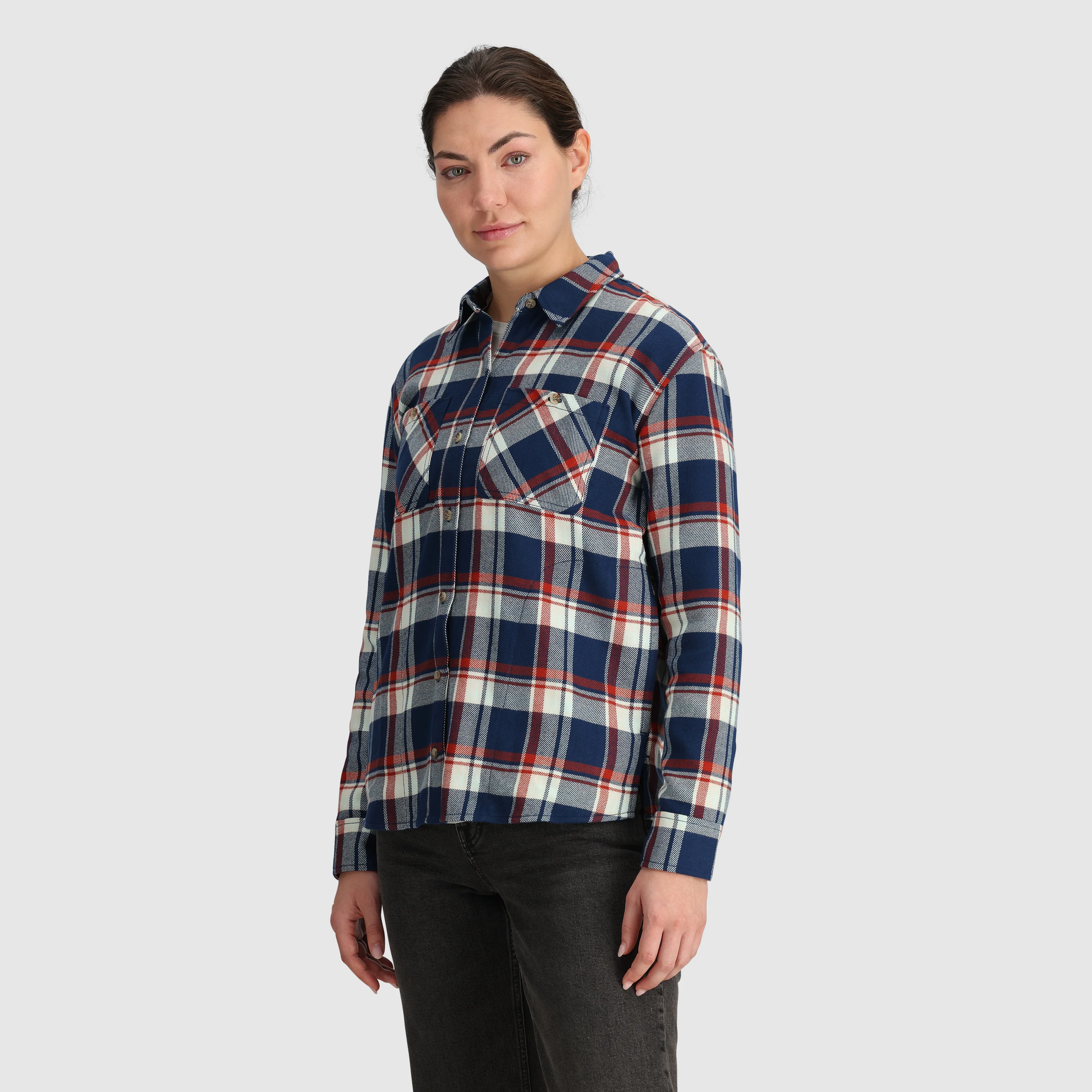 Women's Feedback Flannel Twill Shirt - Image 7