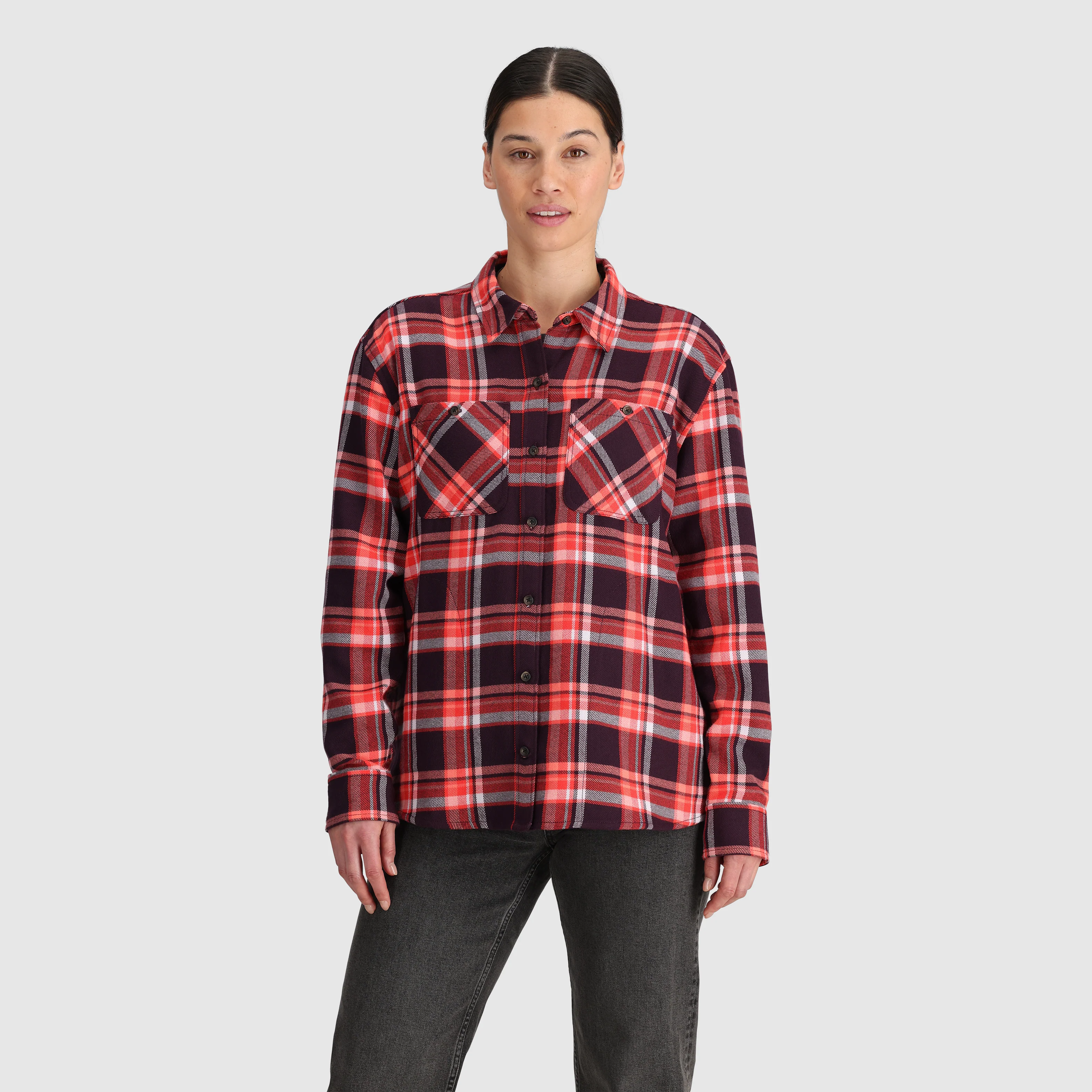 Women's Feedback Flannel Twill Shirt - Image 8