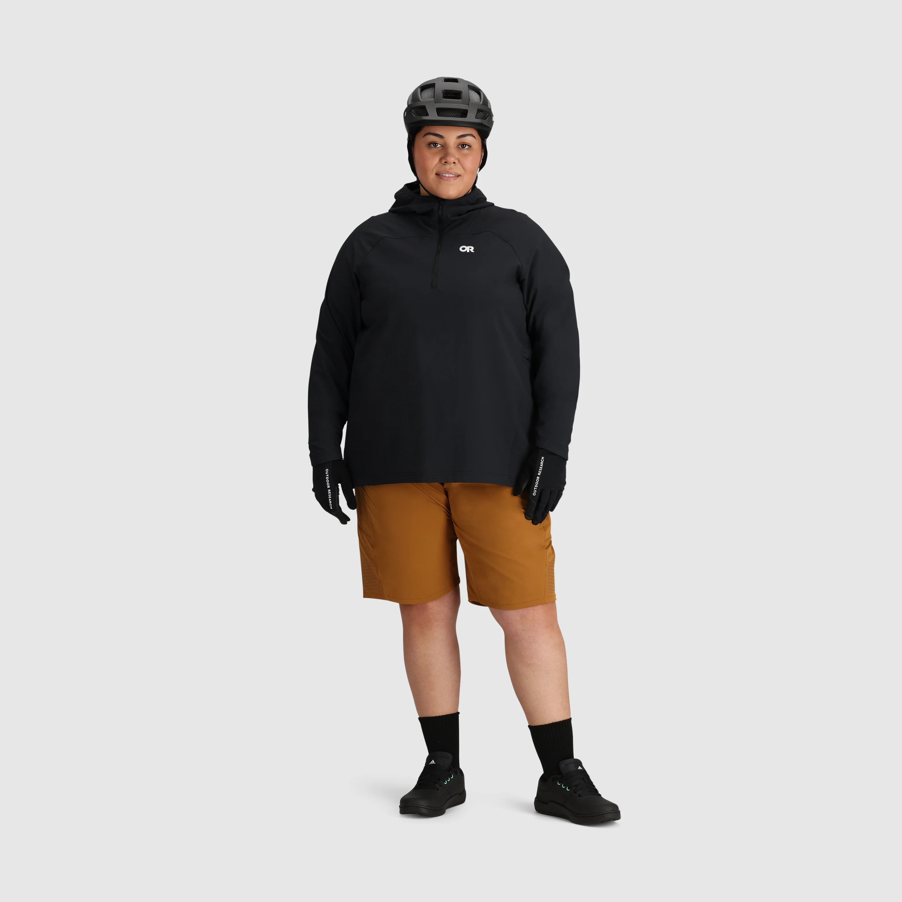Women's Freewheel MTB Half Zip Hoodie - Plus - Image 12