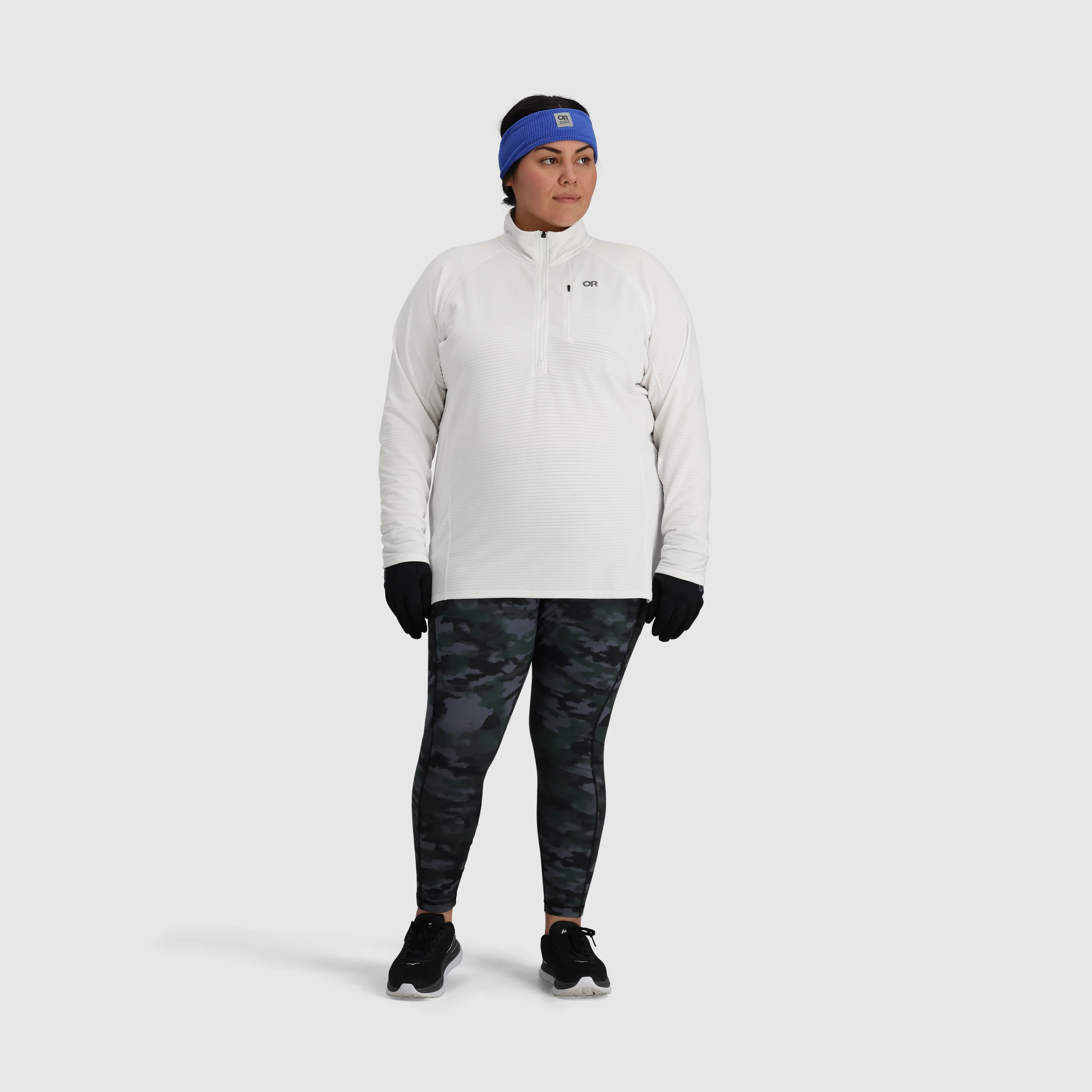 Women's Vigor Grid Fleece Half Zip-Plus - Image 12