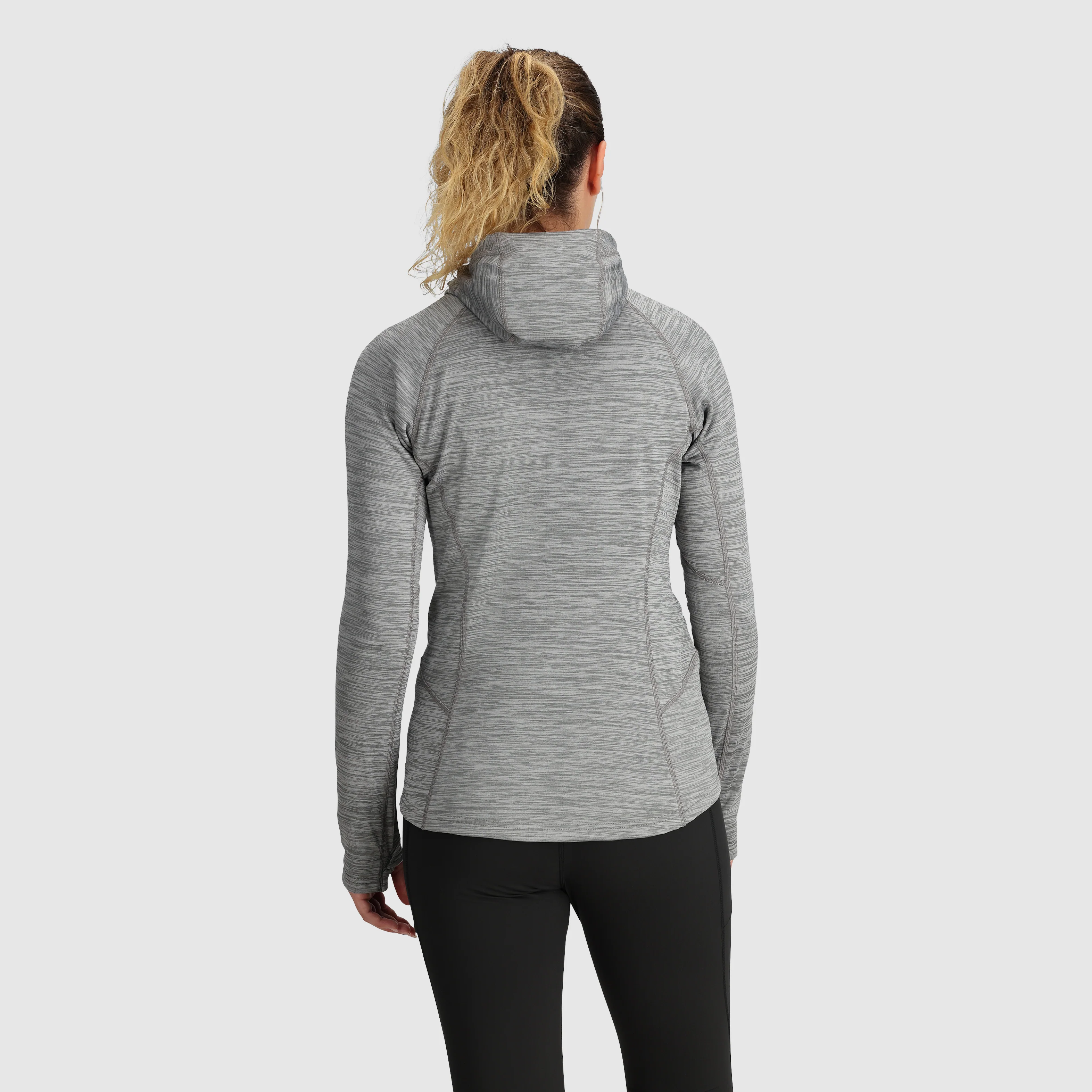 Women's Vigor Grid Fleece Pullover Hoodie - Image 12