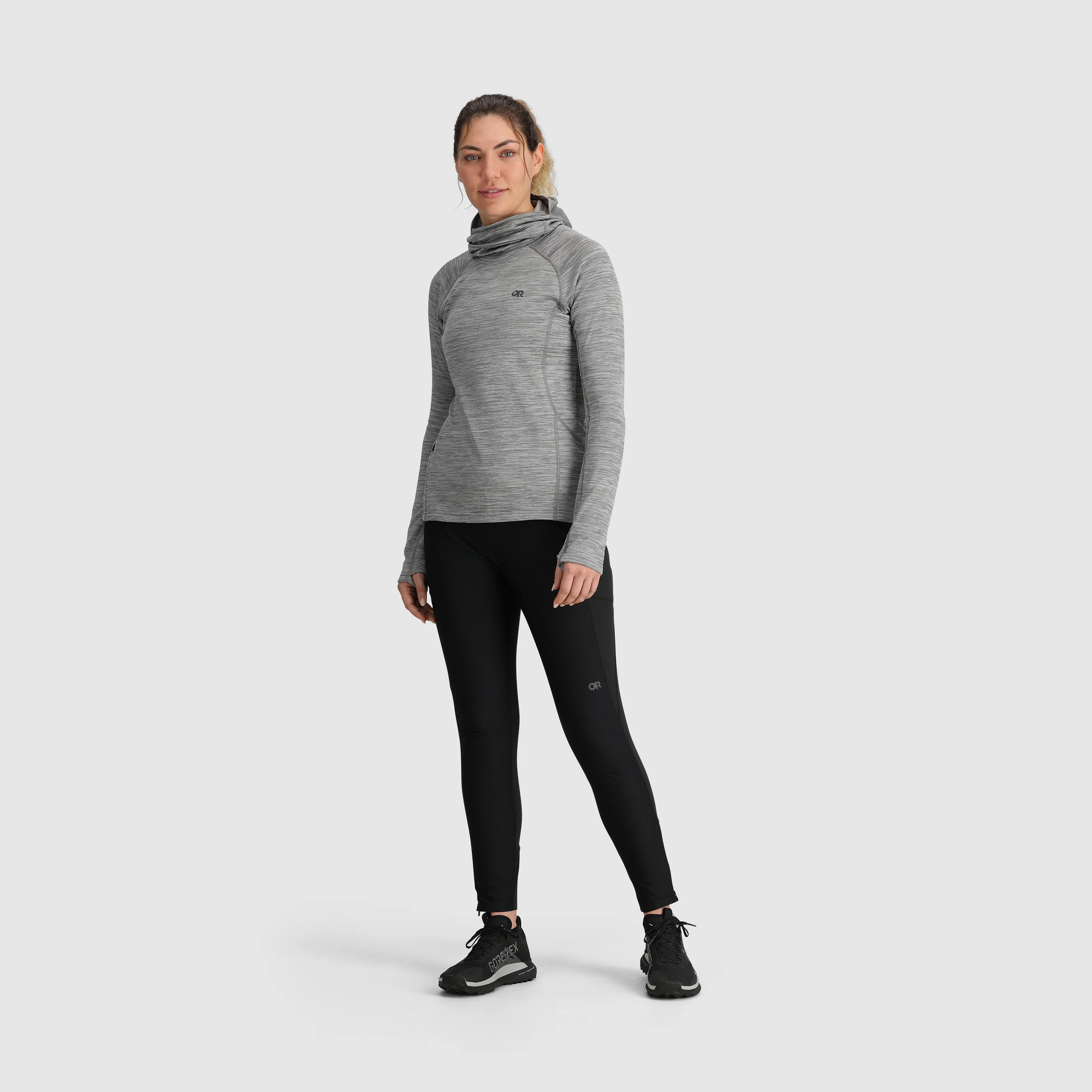 Women's Vigor Grid Fleece Pullover Hoodie - Image 14