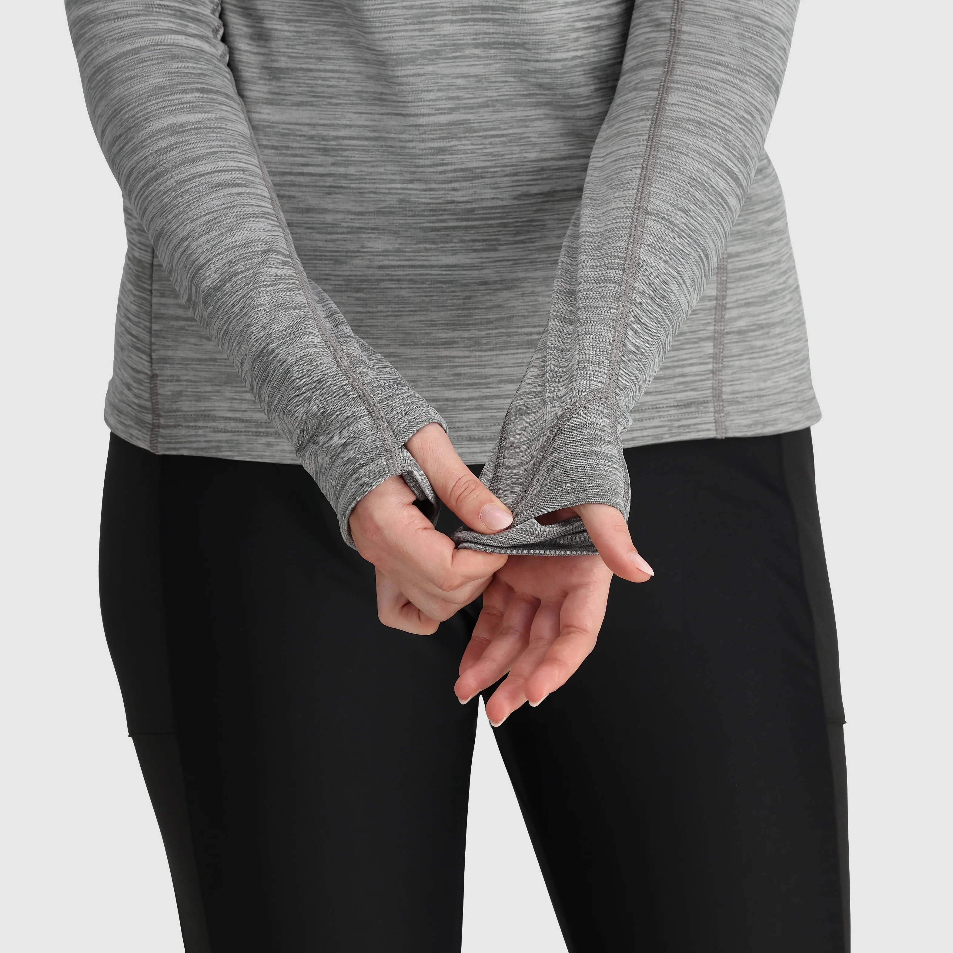 Women's Vigor Grid Fleece Pullover Hoodie - Image 17