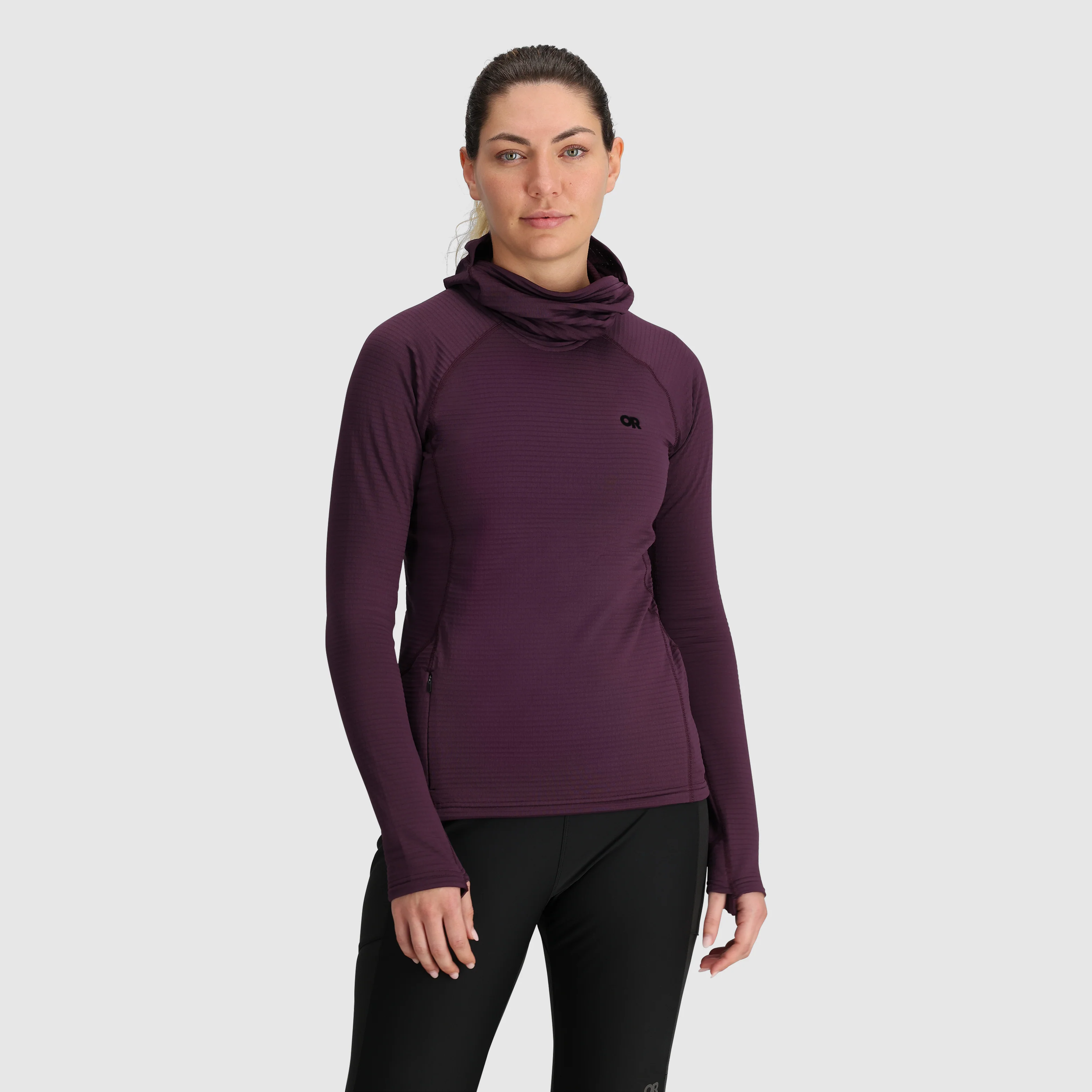 Women's Vigor Grid Fleece Pullover Hoodie - Image 19