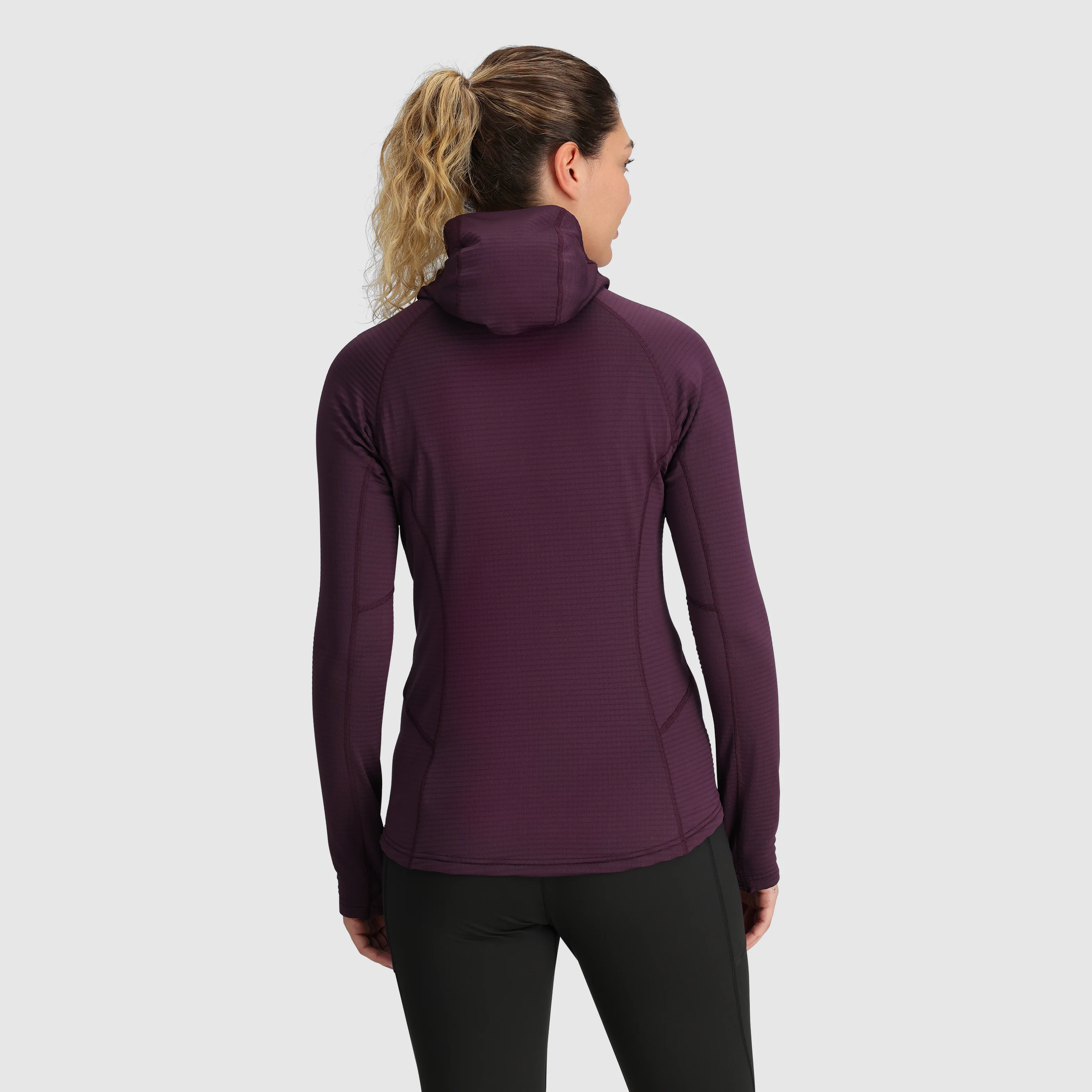Women's Vigor Grid Fleece Pullover Hoodie - Image 20