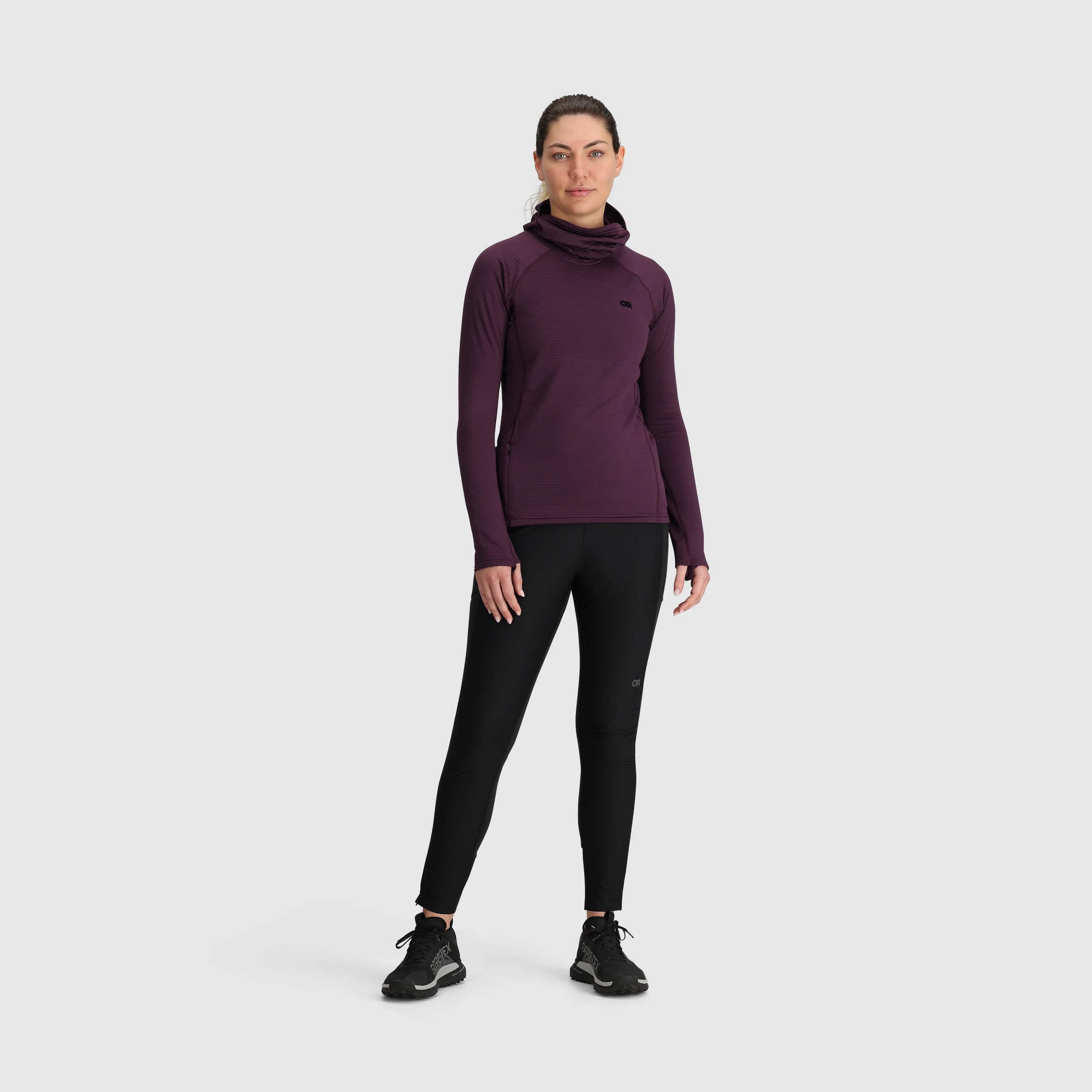 Women's Vigor Grid Fleece Pullover Hoodie - Image 22