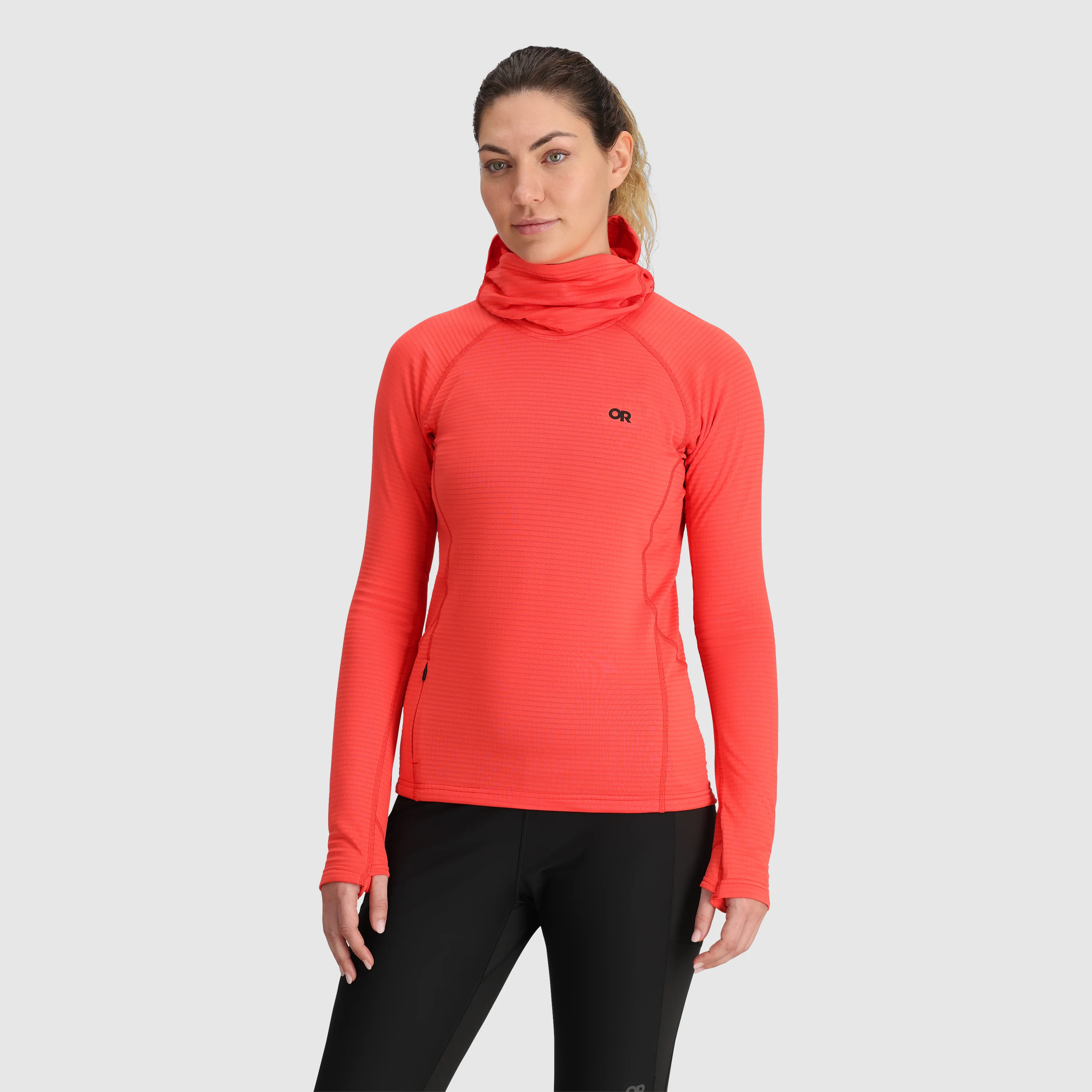 Women's Vigor Grid Fleece Pullover Hoodie - Image 34