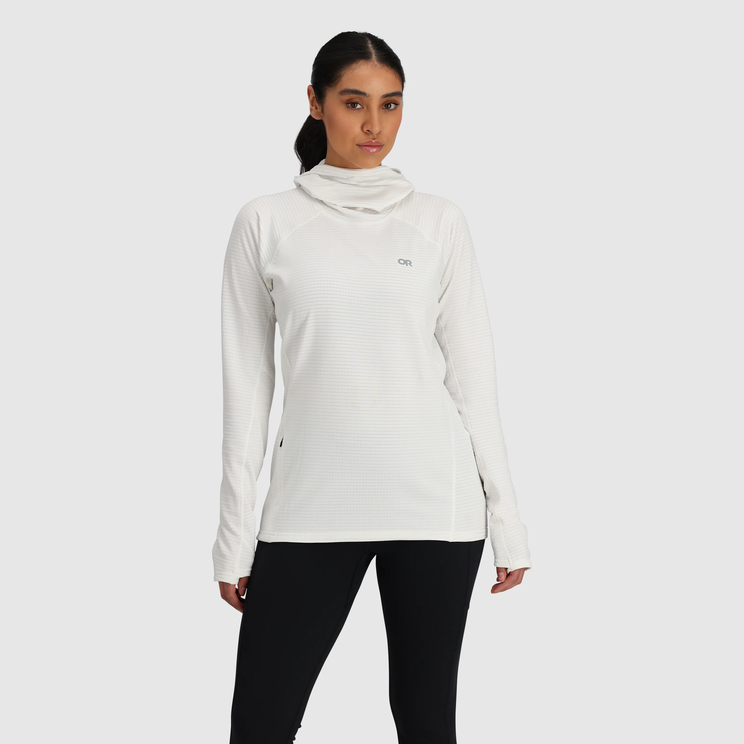 Women's Vigor Grid Fleece Pullover Hoodie - Image 49