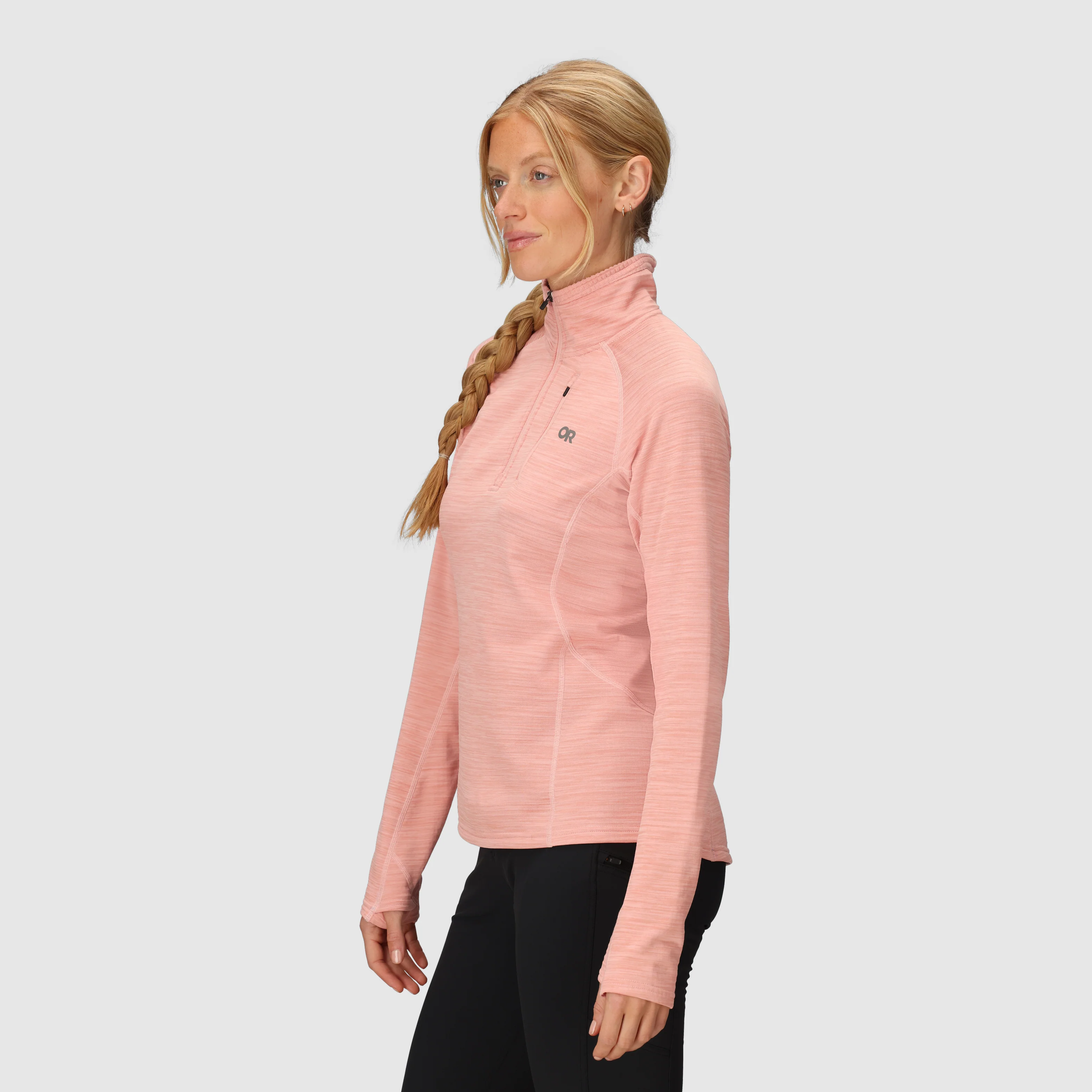Women's Vigor Grid Fleece Quarter Zip - Image 18
