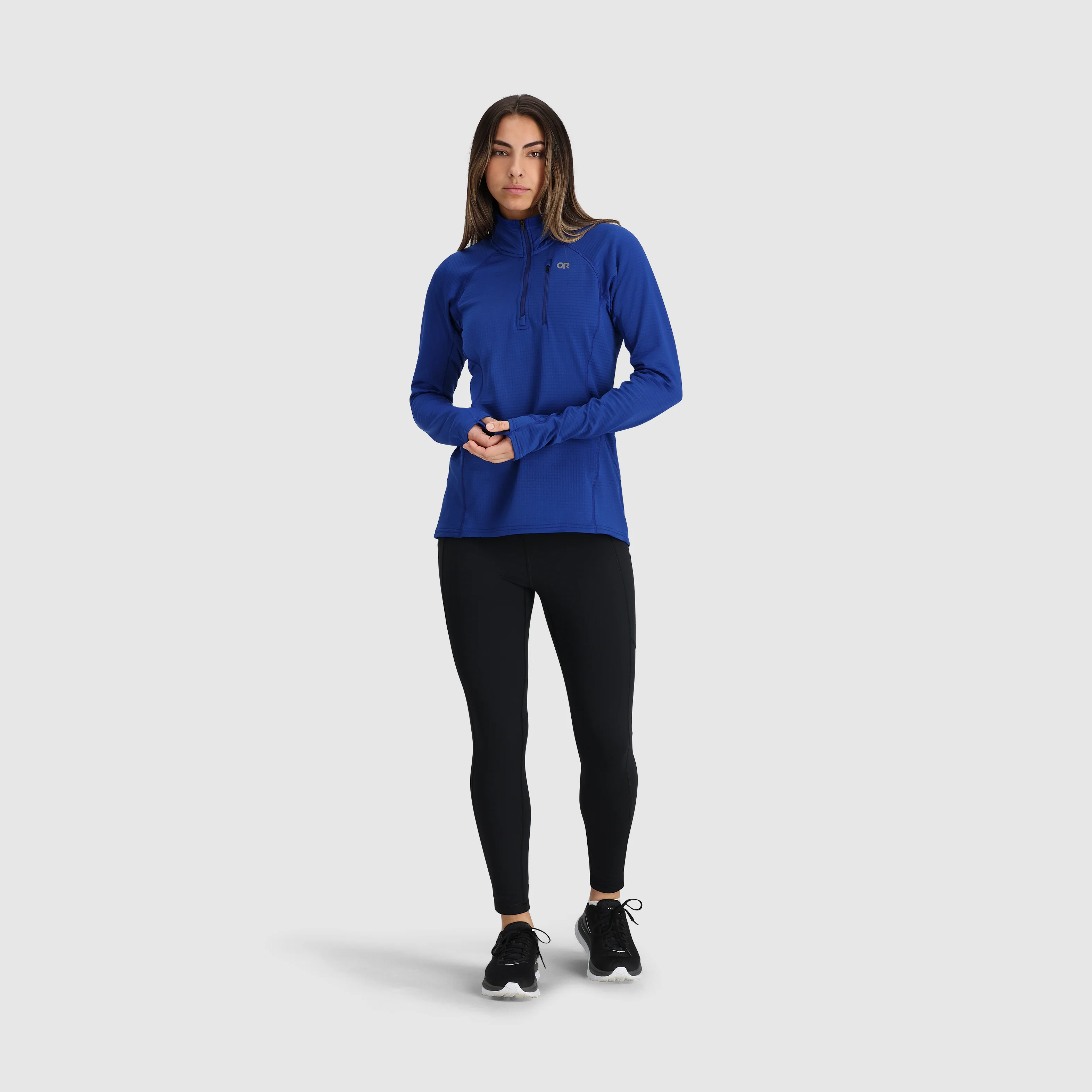 Women's Vigor Grid Fleece Quarter Zip - Image 51